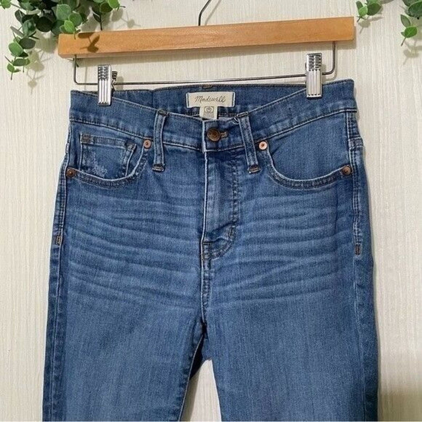 Madewell Madewell Jeans Women's Size 26 Skinny Crop 9" High-Rise Size 26" / US 2 / IT 38 - 3 Thumbnail