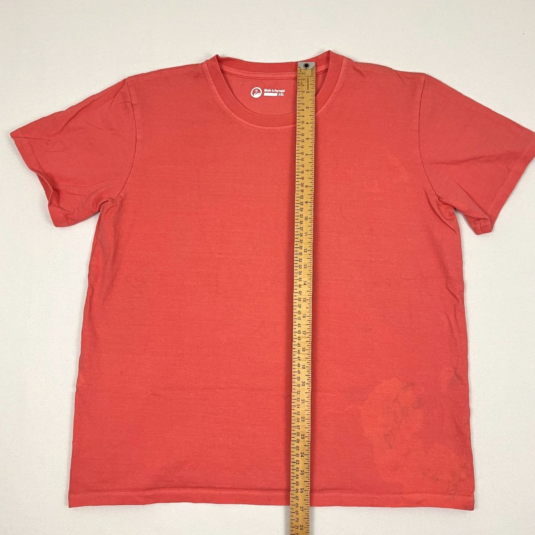 Outlier Outlier Shirt Mens 2XL Pink Heavy Woven Cotton Casual Tee Made in Portugal Size US XXL / EU 58 / 5 - 3 Thumbnail