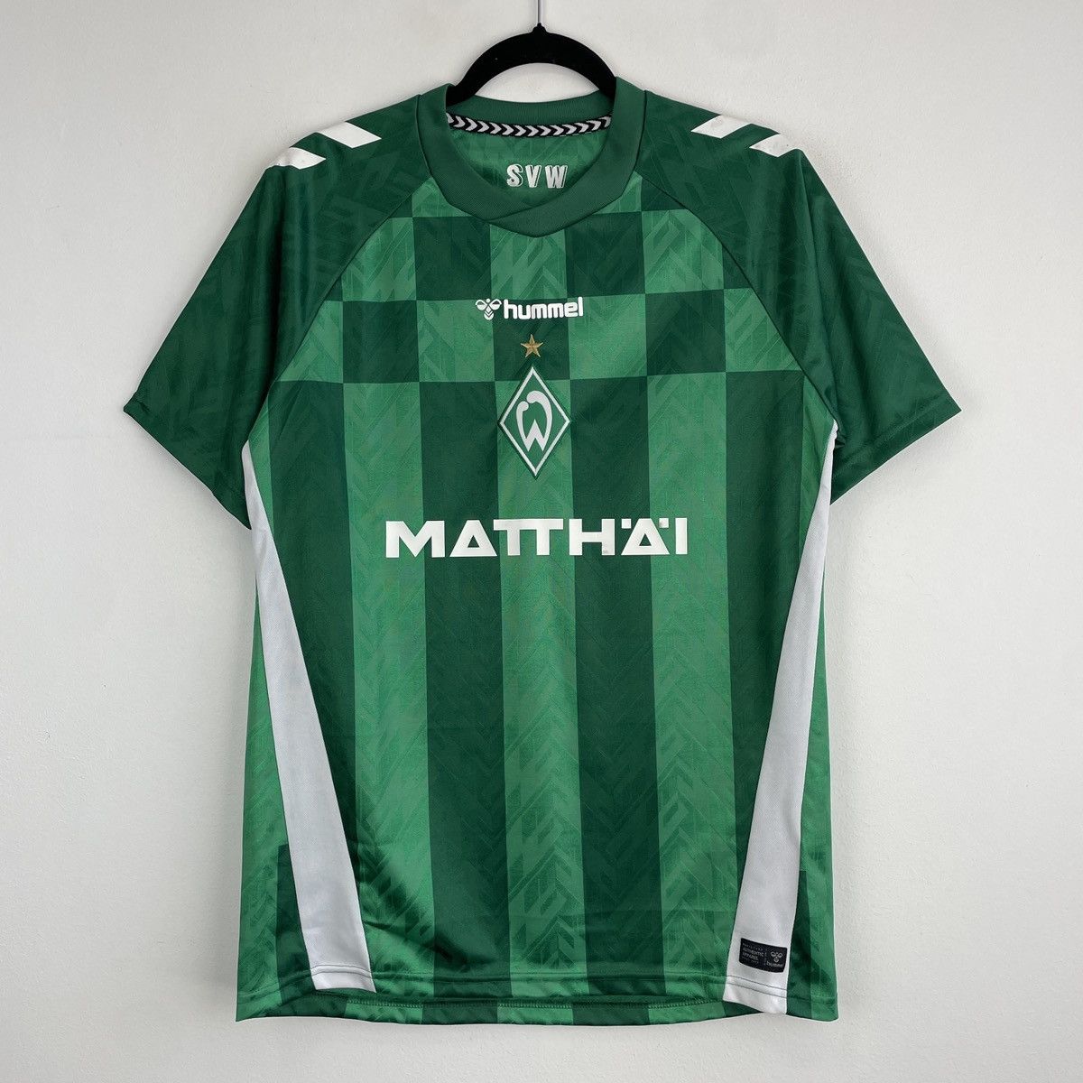 Hummel Werder Bremen Home Jersey Shirt Men 2024/2025 size S-M Size US S / EU 44-46 / 1 - 1 Thumbnail