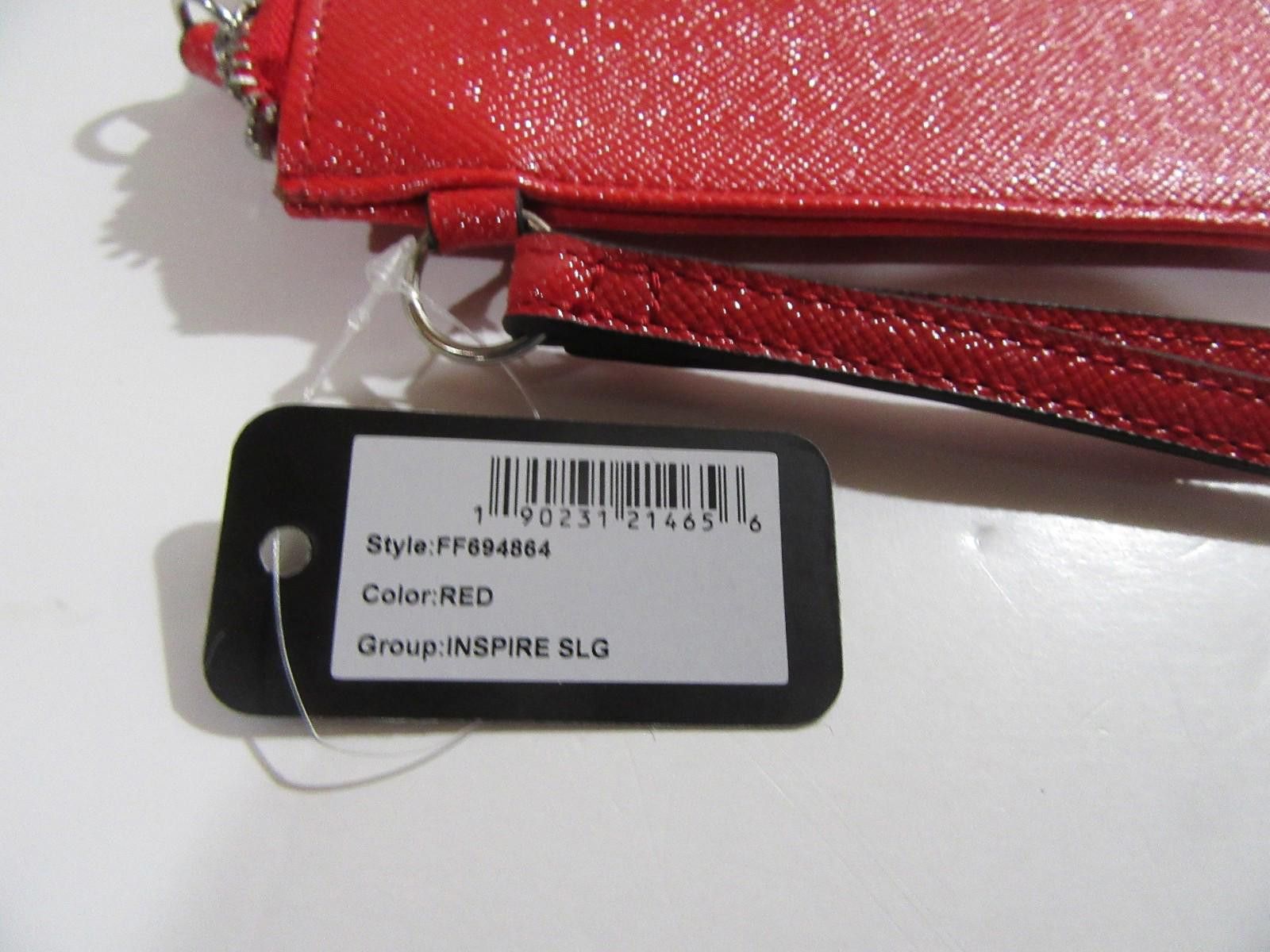 Guess Guess Womens Inspire SLG Clutch Wallet Red Size ONE SIZE - 3 Thumbnail