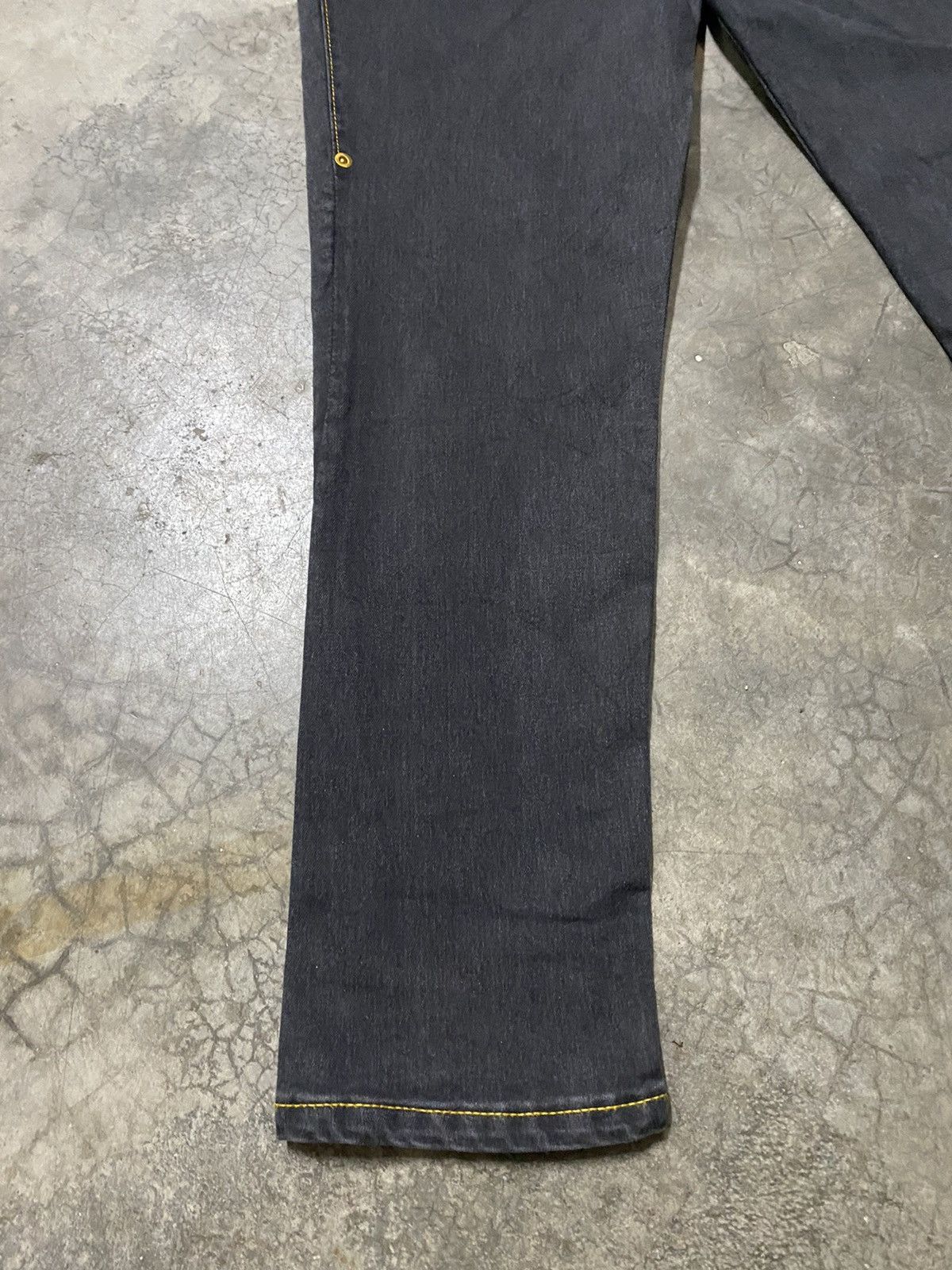 Issey Miyake × mercibeaucoup Faded Black Issey Miyake Mercibeaucoup High Rise Jeans @123 Size US 32 / EU 48 - 13 Thumbnail