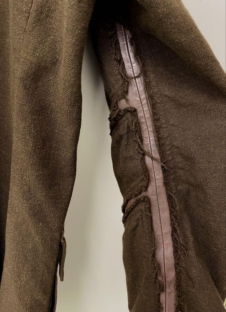 Yohji Yamamoto POUR HOMME archive kangaroo leaher military jacket Size US M / EU 48-50 / 2 - 4 Thumbnail