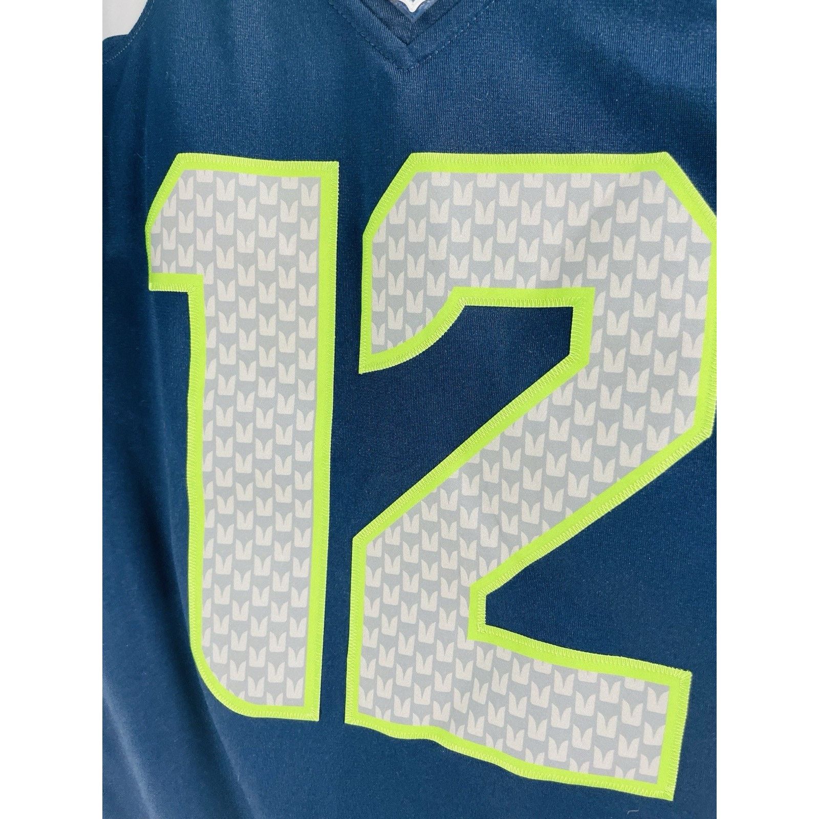 Nike Seattle Seahawks #12 Fan NIKE 12th Man On Field Blue Jersey Size US S / EU 44-46 / 1 - 3 Thumbnail