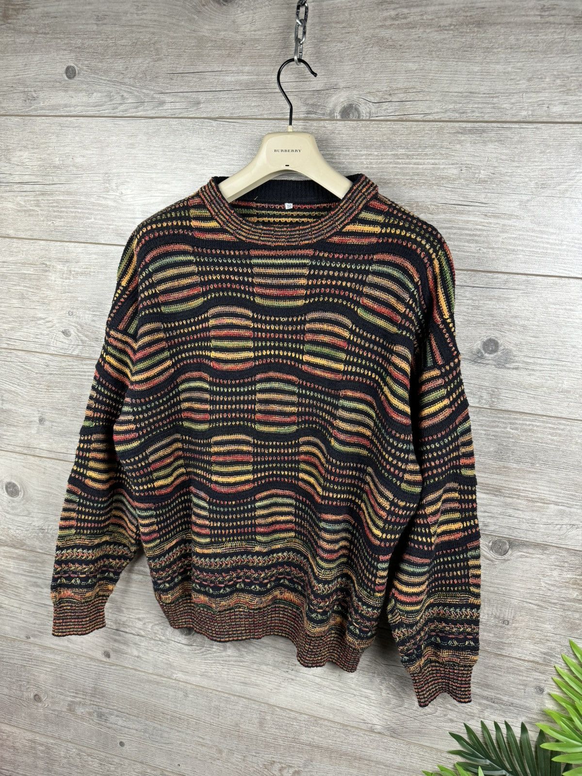 Coogi Sweater Y2K Style Coggi Multicolour Rare Vintage Size US L / EU 52-54 / 3 - 1 Thumbnail