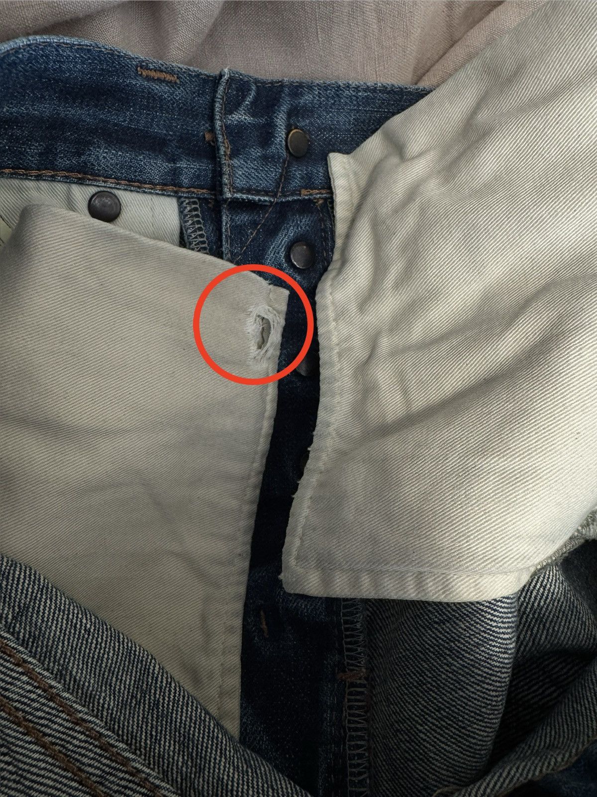 Nom De Guerre Nom De Guerre selvedge vintage jeans Size US 30 / EU 46 - 6 Thumbnail
