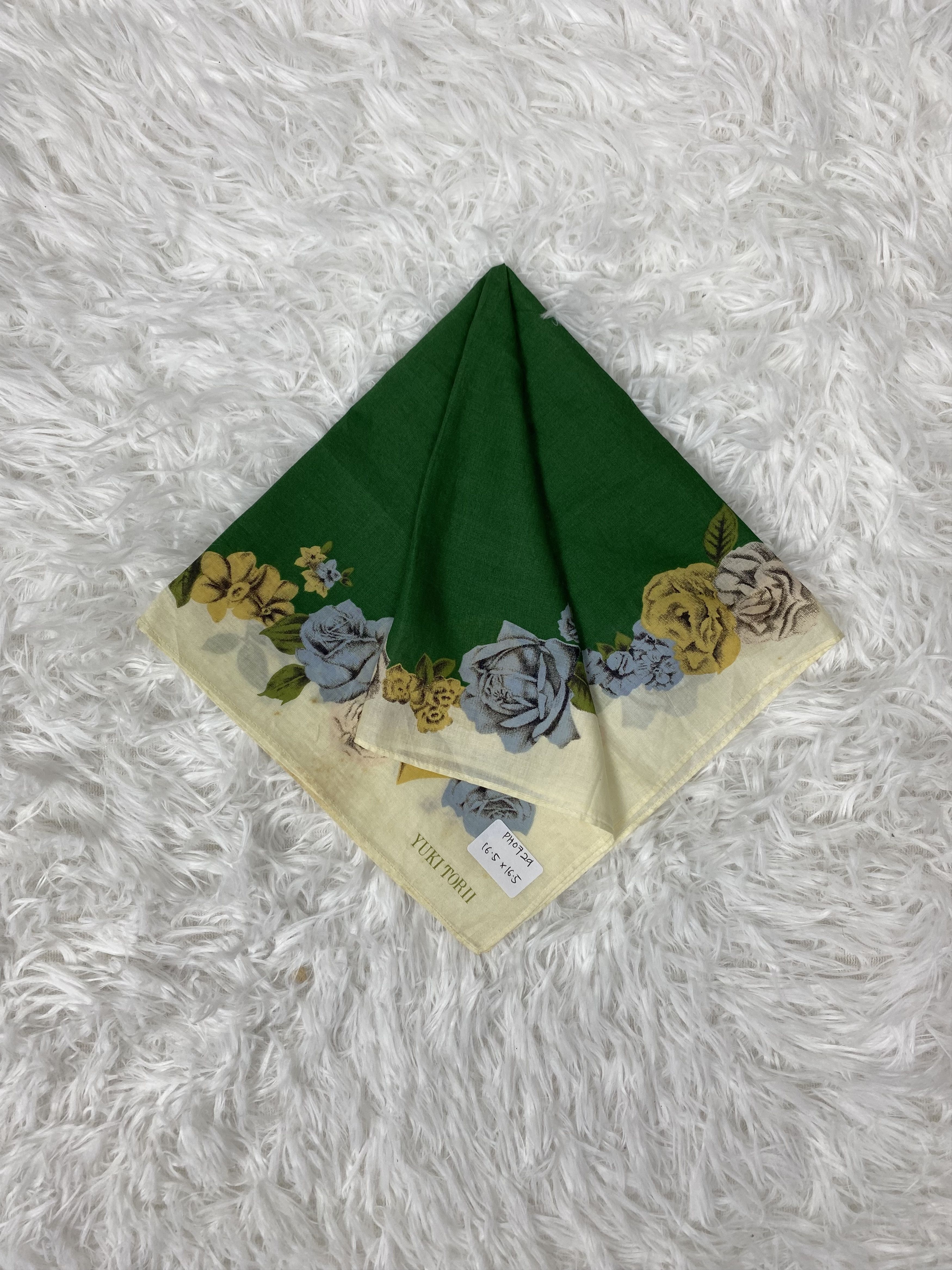Designer × Vintage Vintage Yuki Torii Handkerchief Neckerchief PH0729 Size ONE SIZE - 1 Thumbnail