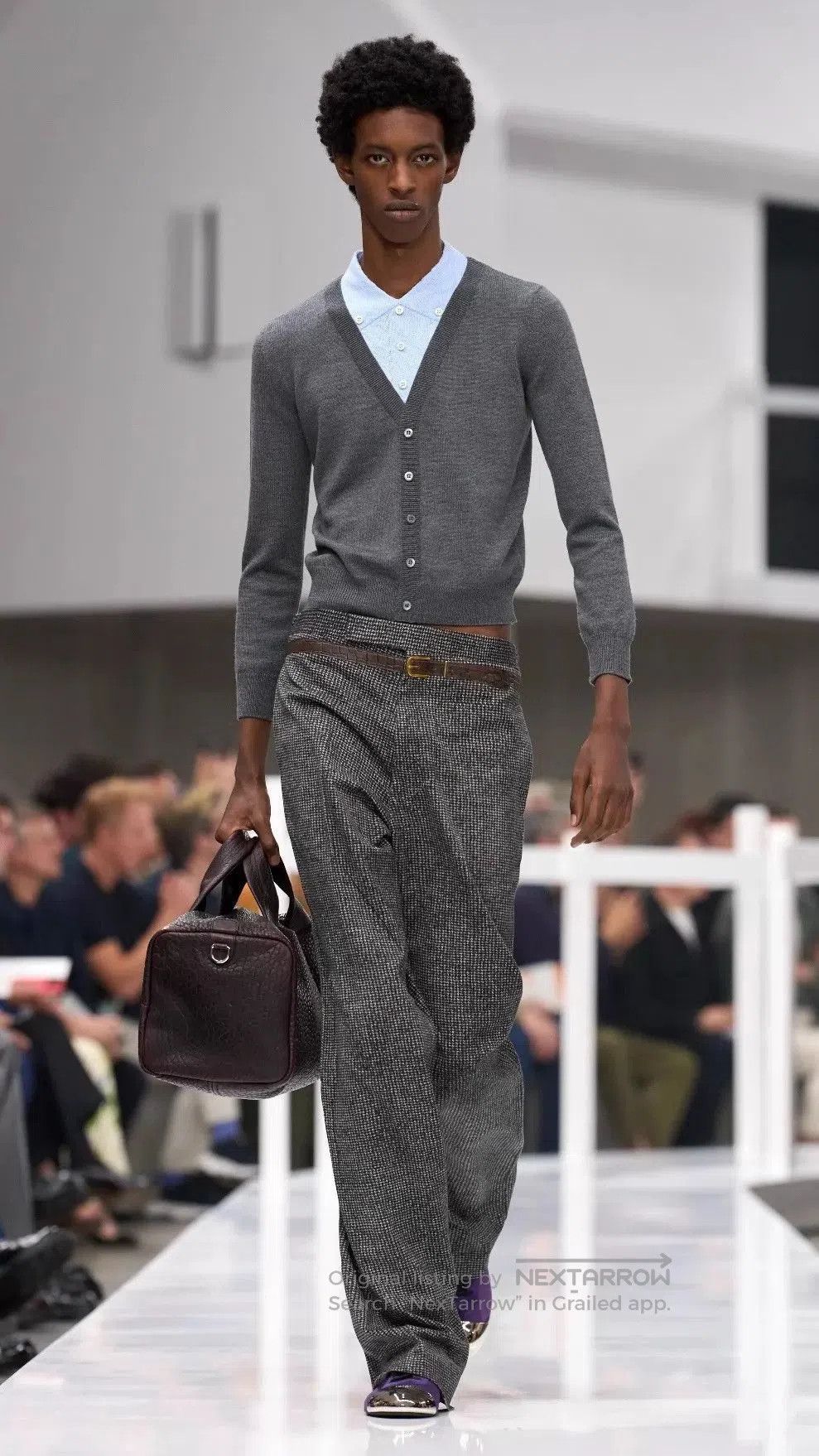 Prada Gray Casual Pants Size 32. Size US 32 / EU 48 - 5 Thumbnail