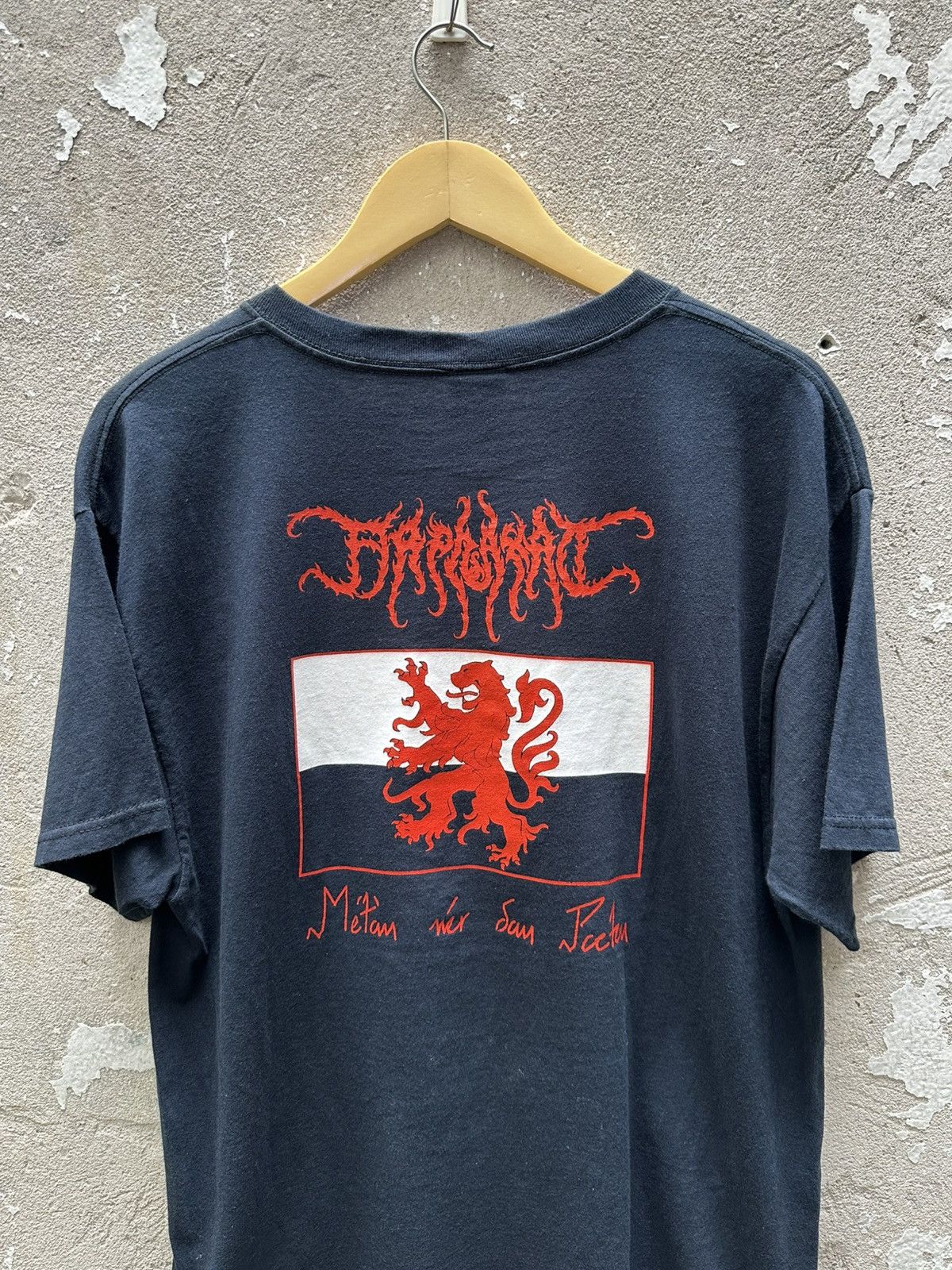 Band Tees Vintage Arphaxat French Black Metal Band Tees Size US L / EU 52-54 / 3 - 4 Thumbnail