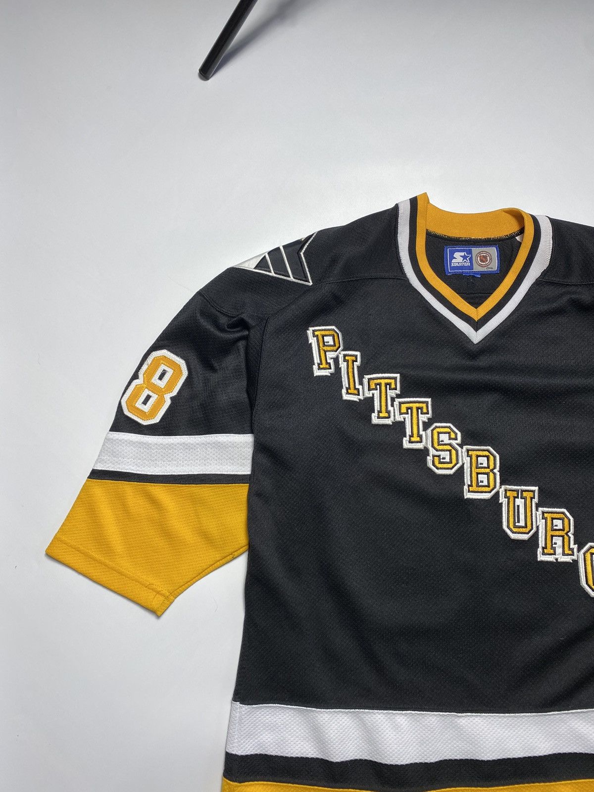 Ccm × Starter × Vintage Snoop Dog style 90s Pittsburgh Penguins Jagr CCM Jersey Size US S / EU 44-46 / 1 - 4 Thumbnail