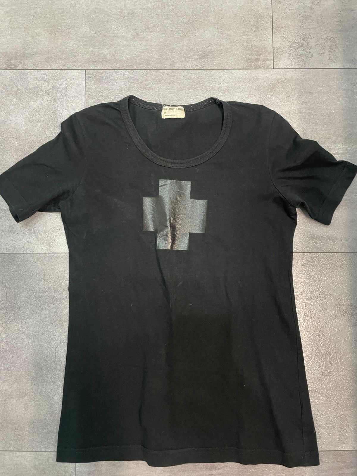 Helmut Lang Helmut Lang Black Tshirt Size M / US 6-8 / IT 42-44 - 1 Thumbnail