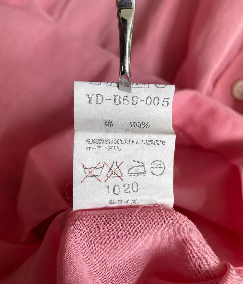 Yohji Yamamoto Y's Pink Shirt Size US M / EU 48-50 / 2 - 6 Thumbnail
