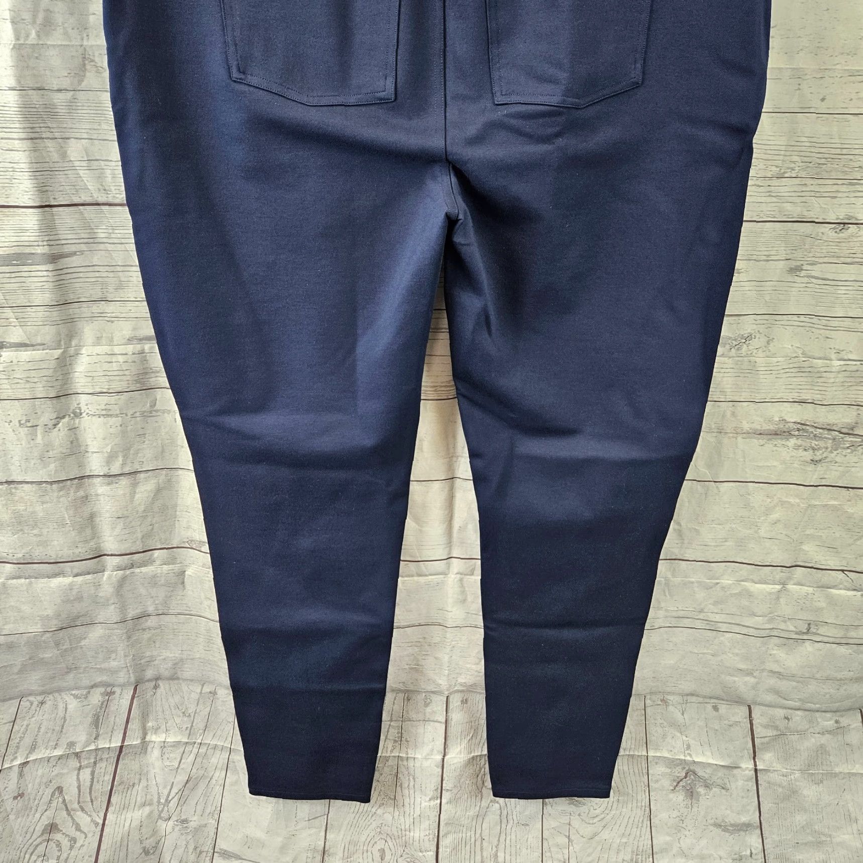 Spanx Spanx Womens Ponte Ankle Length Leggings Sz 3XT Tall Blue Pull On High Rise Leggings Size 40" / US 18 - 5 Thumbnail