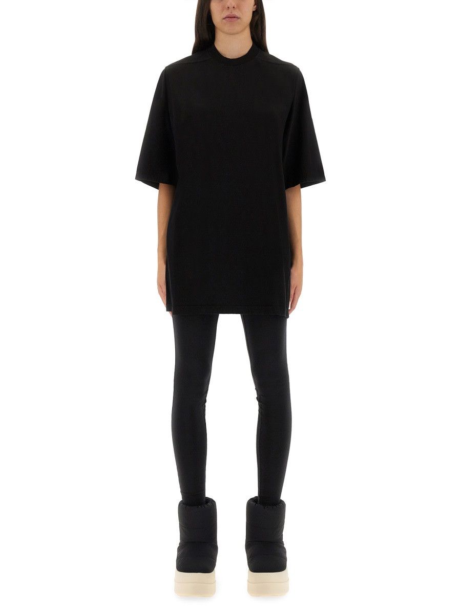Rick Owens Drkshdw RICK OWENS DRKSHDW T-SHIRT "JUMBO SS T" - BLACK Size XS / US 0-2 / IT 36-38 - 1 Thumbnail
