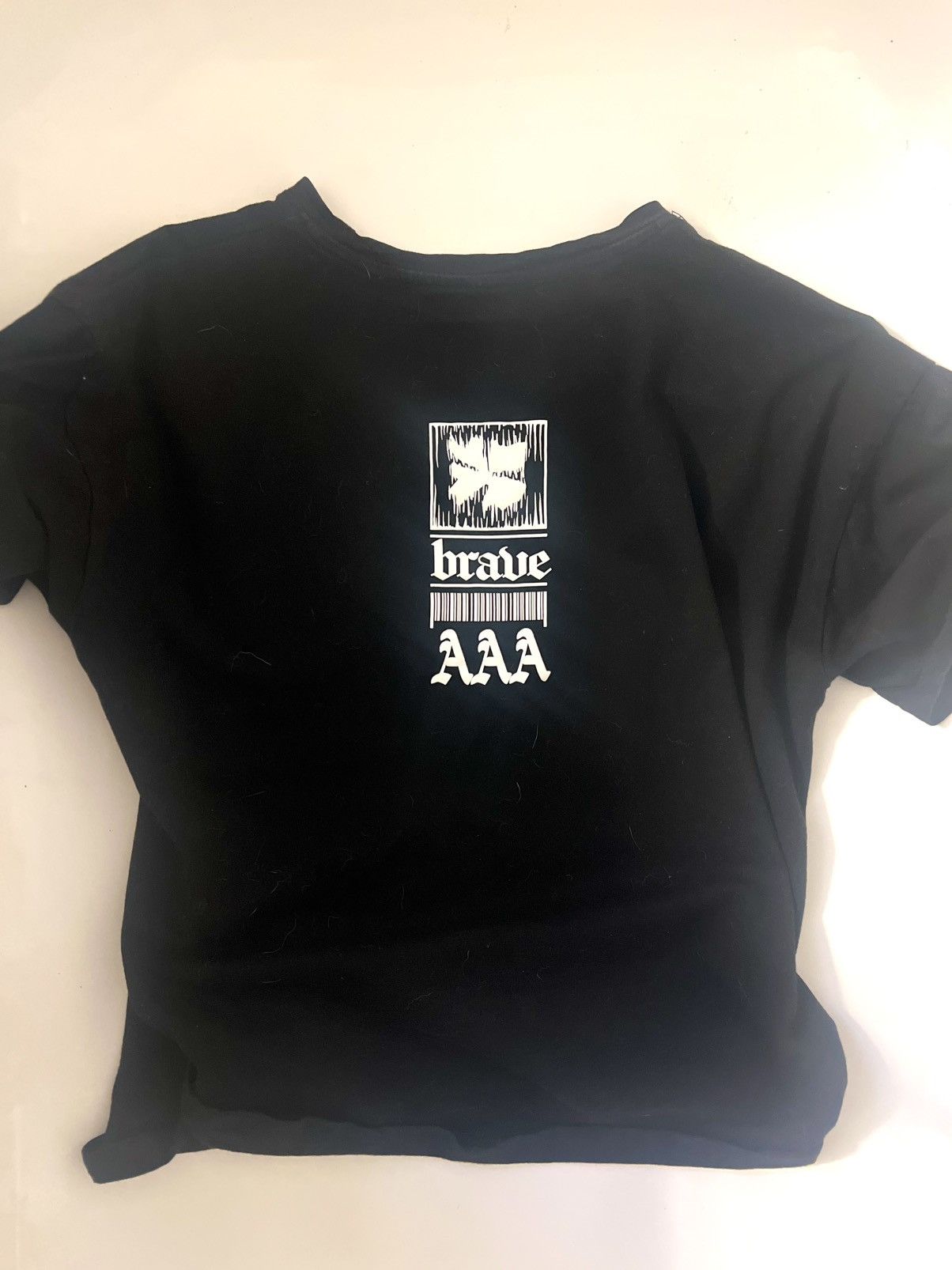 Other (BLACK) BRAVE TRIPLE-A T SHIRT Size US M / EU 48-50 / 2 - 5 Thumbnail