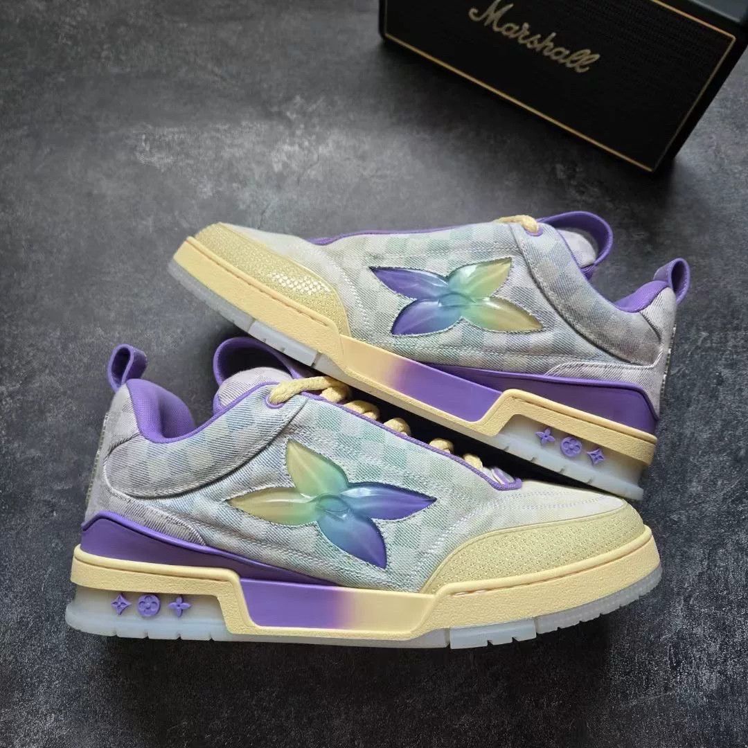 Louis Vuitton Louis Vuitton Skate Gradient Multi Lowtop Sneakers 9 Men Size US 9 / EU 42 - 1 Thumbnail