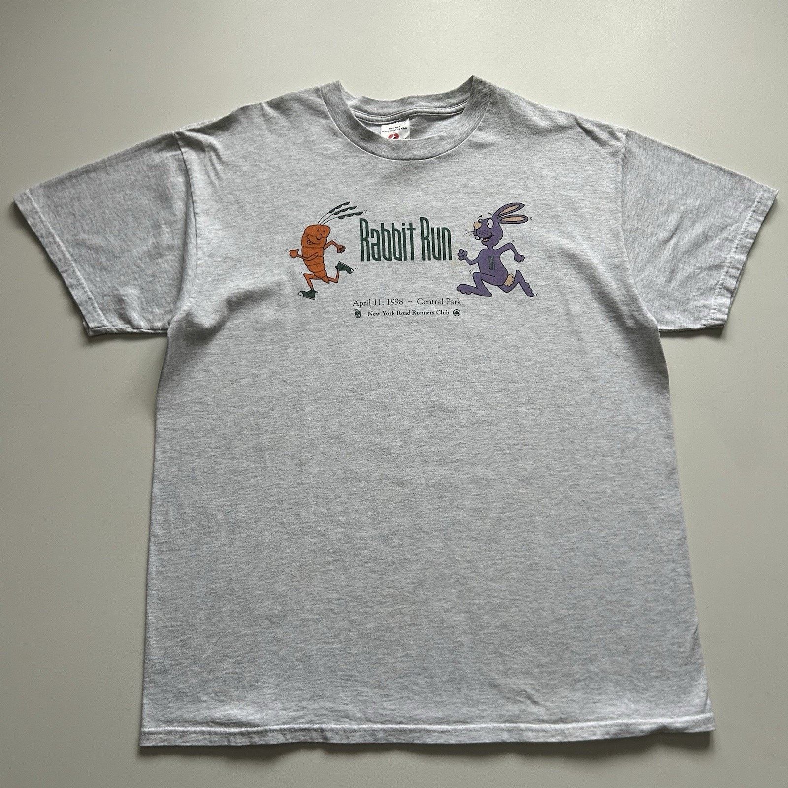 Vintage Vintage 90s New York Road Runners Club Shirt XL Central Park Size US XL / EU 56 / 4 - 1 Thumbnail