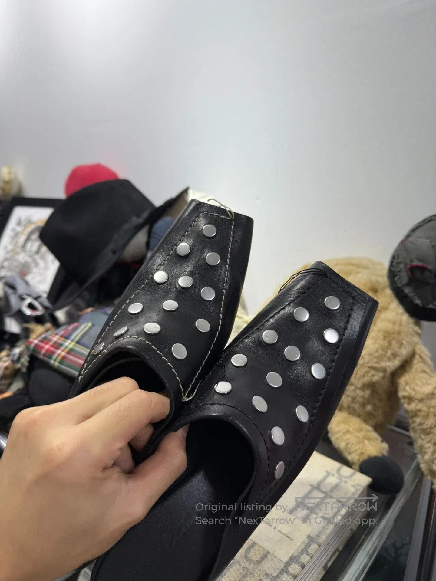 Rick Owens Rick Owens Studded Slide Sandals. Size US 6 / EU 39 - 6 Thumbnail