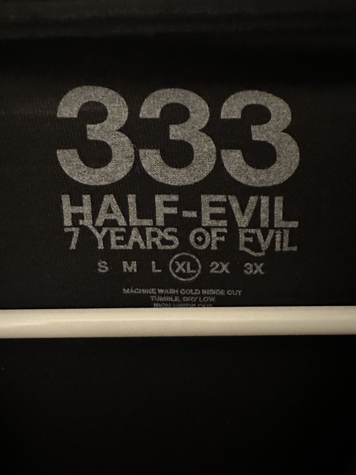 Half Evil Half evil lottery tee Size US XL / EU 56 / 4 - 2 Thumbnail