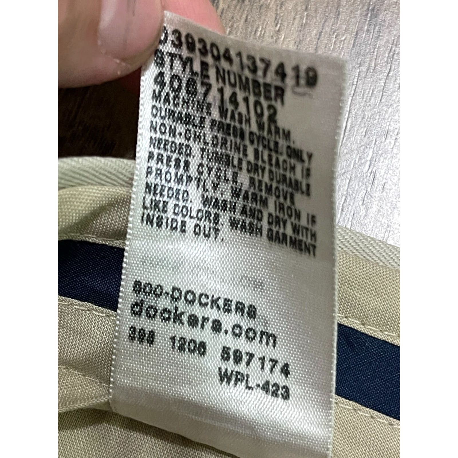 Dockers DOCKERS Pants, Men’s Size 34x29, Dress Pants, Classic Fit, Pleated, Tan, Brown, Regular, 34 W 29 Inseam, Casual, Pants, Mens Size US 34 / EU 50 - 6 Thumbnail