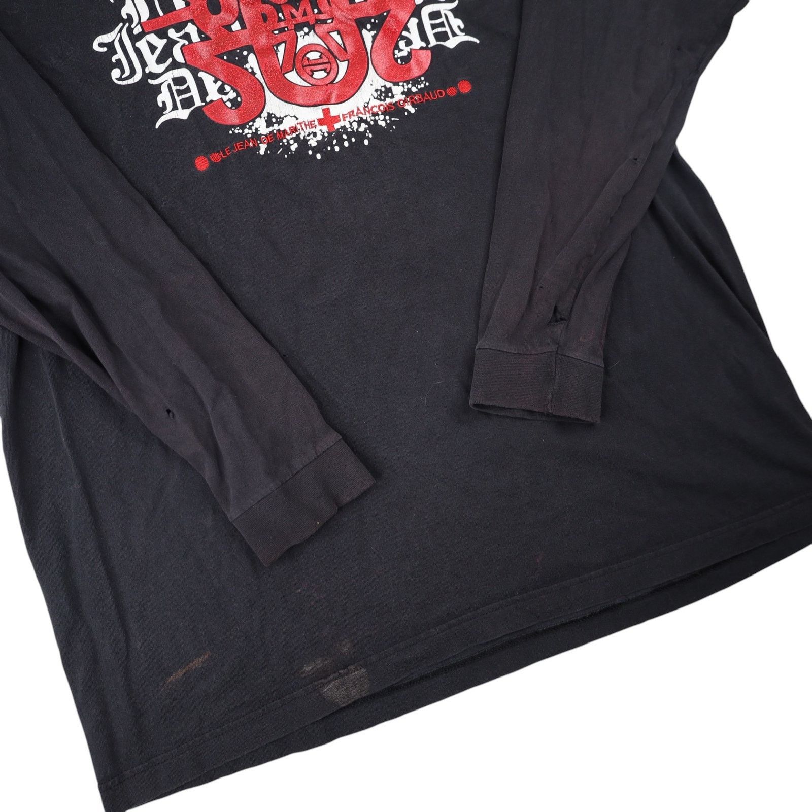 Marithe + Francois Girbaud × Vintage VTG Y2k Marithe + Francois Girbaud Graffiti Long Sleeve T Size US L / EU 52-54 / 3 - 3 Thumbnail