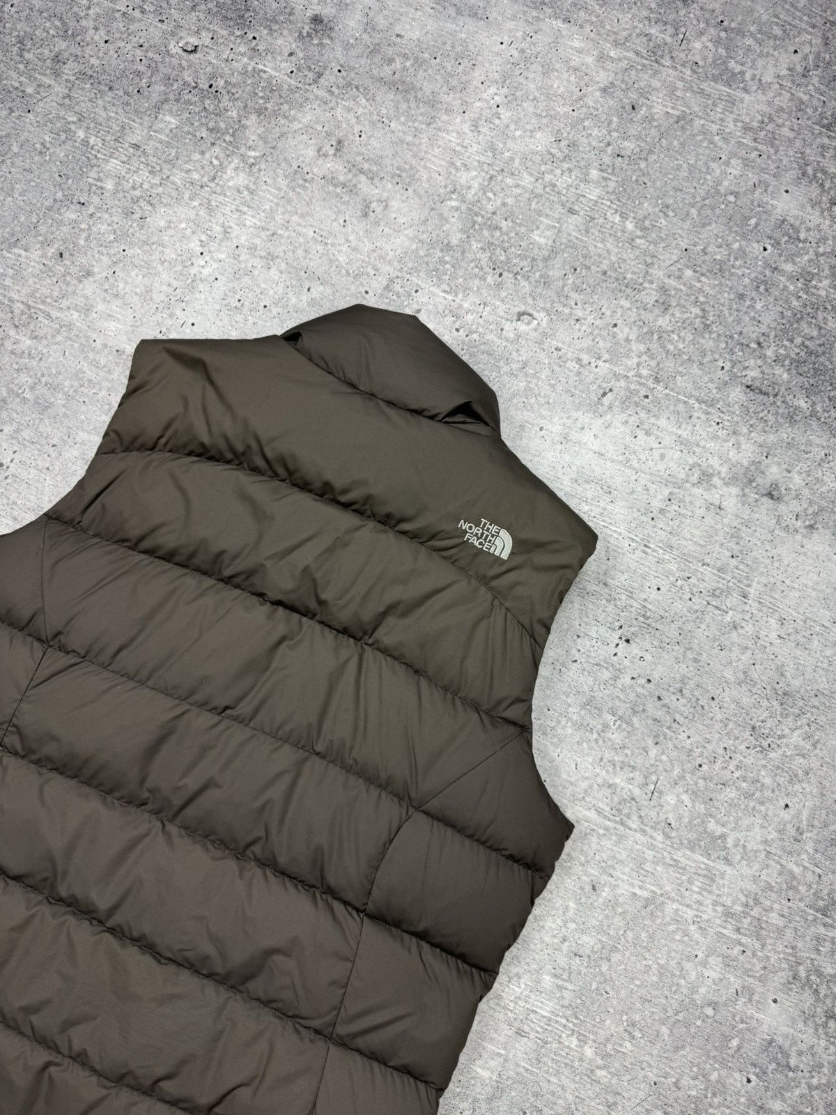 The North Face × Vintage Vintage Y2K The North Face 700 Down Brown Puffer Vest Jacket Size L / US 10 / IT 46 - 21 Thumbnail