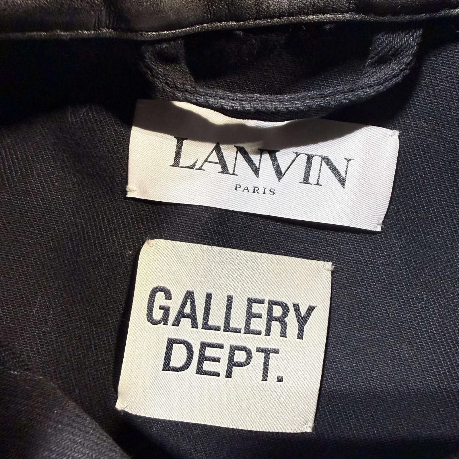 Lanvin Lanvin x Gallery Dept Sleeve Patch Jacket Sz L 52 Used Size US M / EU 48-50 / 2 - 5 Thumbnail
