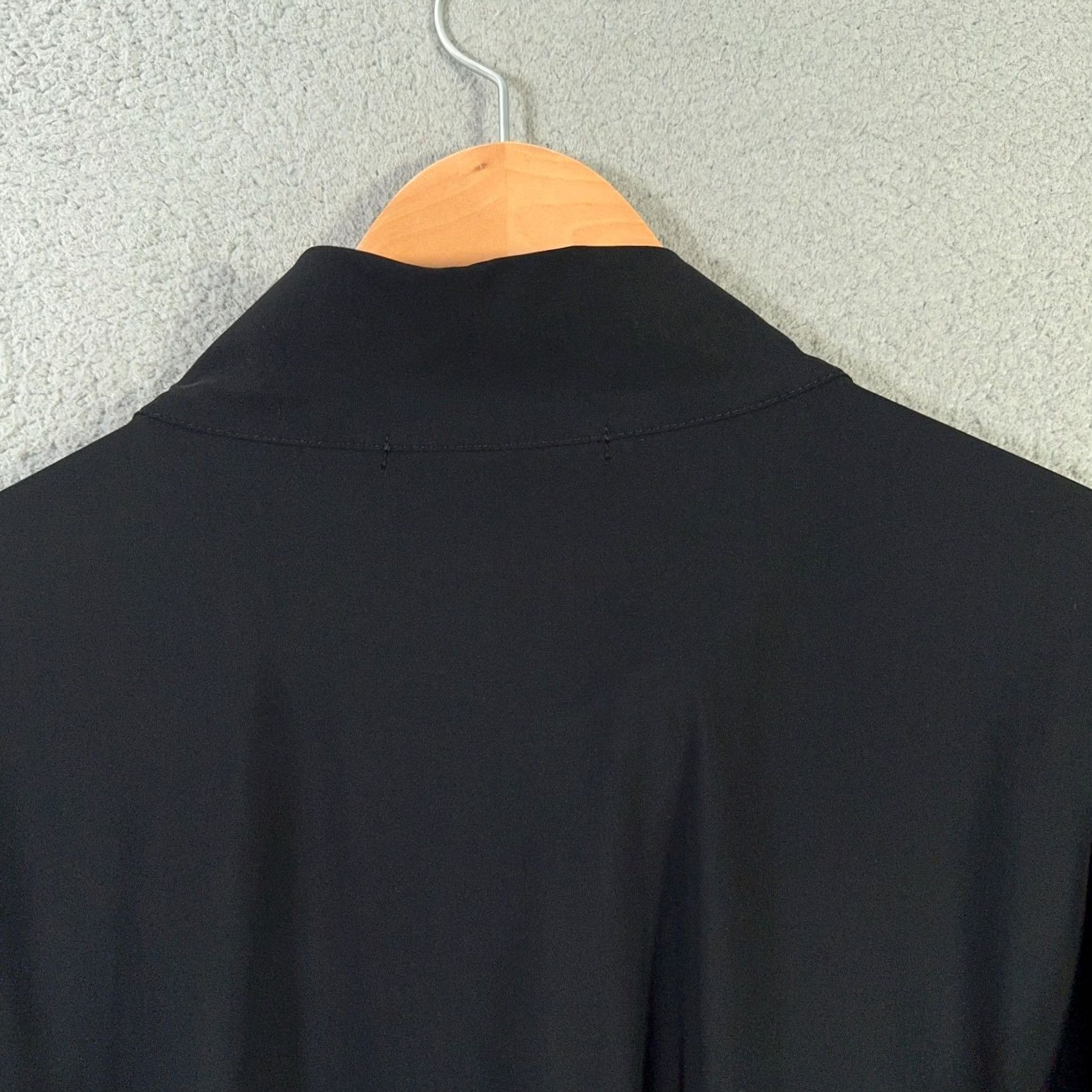 Vintage Comfy USA Jacket Long Black L Full Zip 3/4 Sleeve Lagenlook Art Vintage No Womens Size L / US 10 / IT 46 - 7 Thumbnail