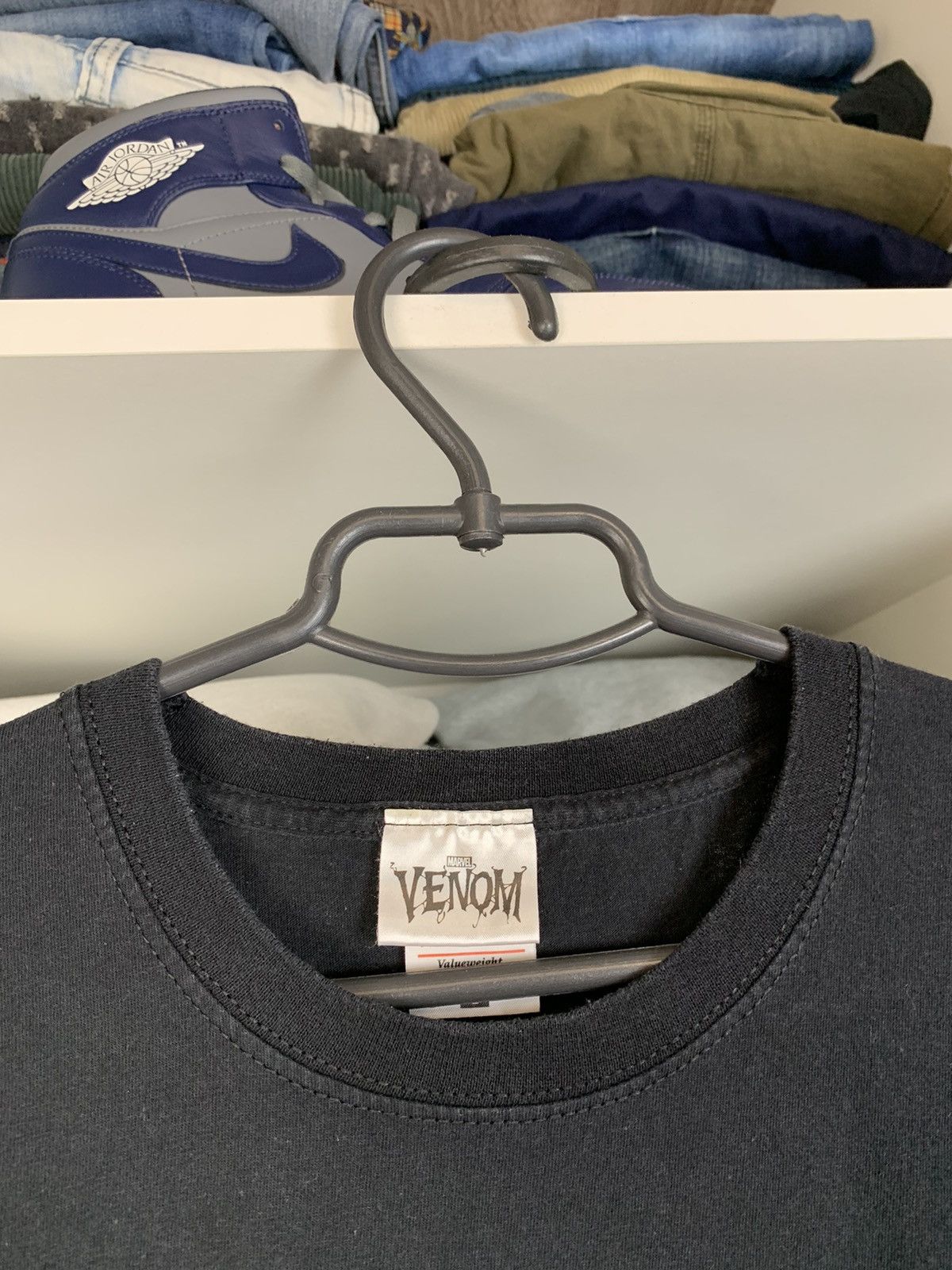 Fruit Of The Loom Y2K Venom Marvel T-shirt Size US L / EU 52-54 / 3 - 3 Thumbnail