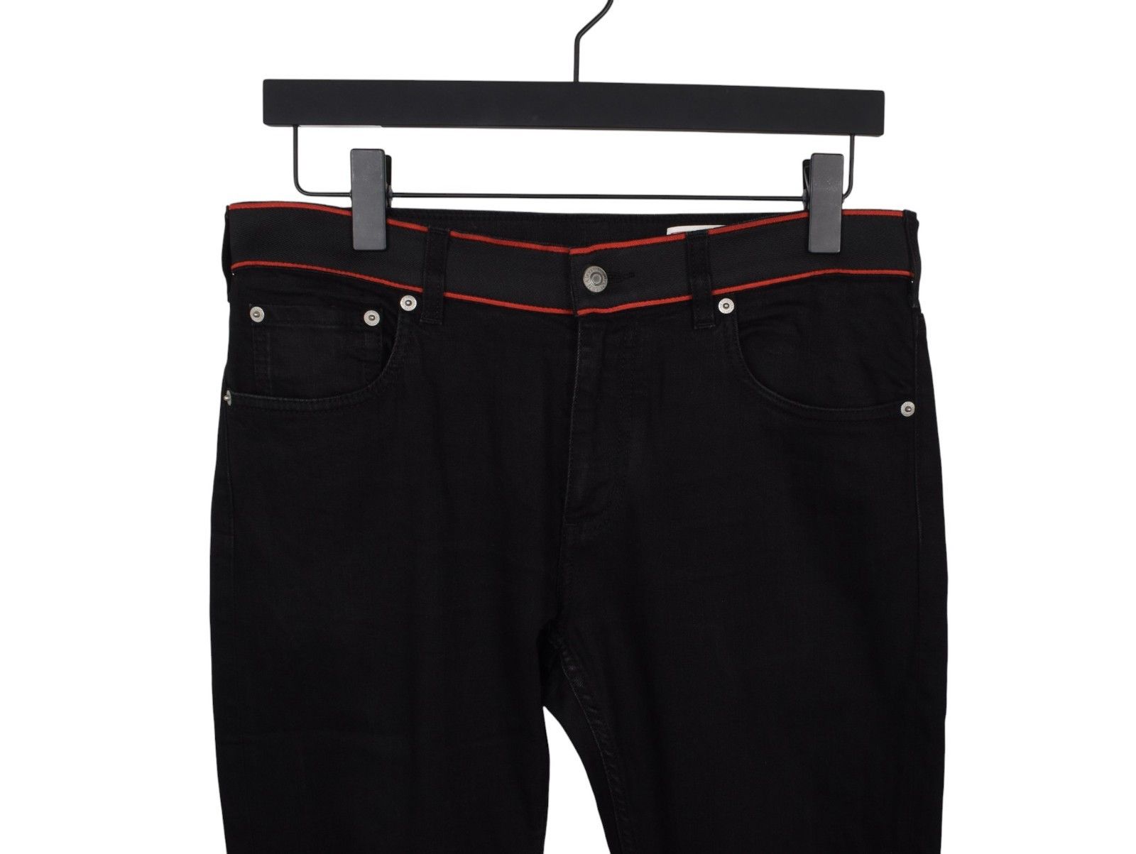 Alexander McQueen Alexander Mcqueen Men Jeans Denim Tapered Fit IT50, S1706 Size US 33 - 3 Thumbnail