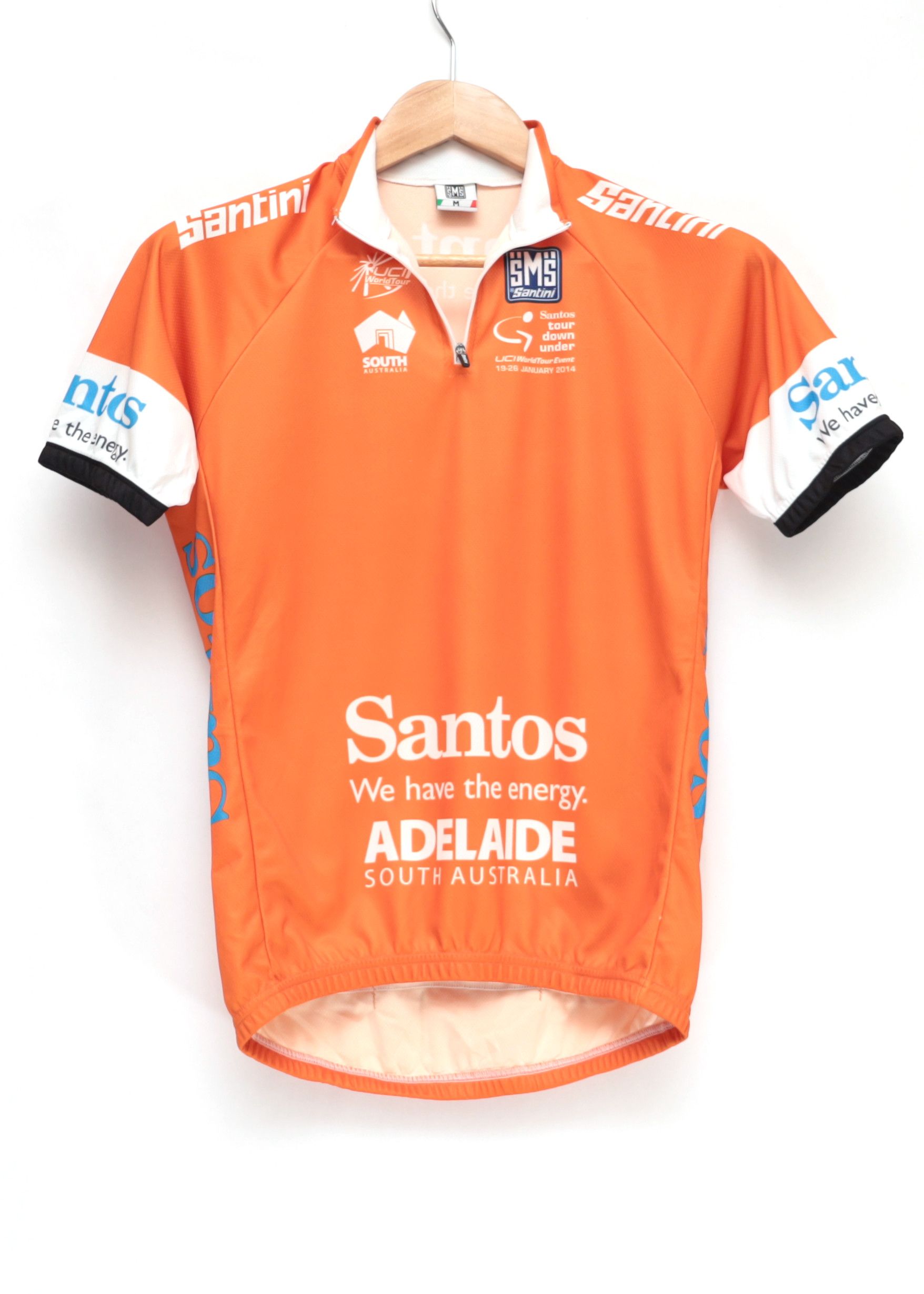 Bicycle SMS Santini Cycling Jersey Tour Down Under Leader '14 Size US M / EU 48-50 / 2 - 2 Thumbnail