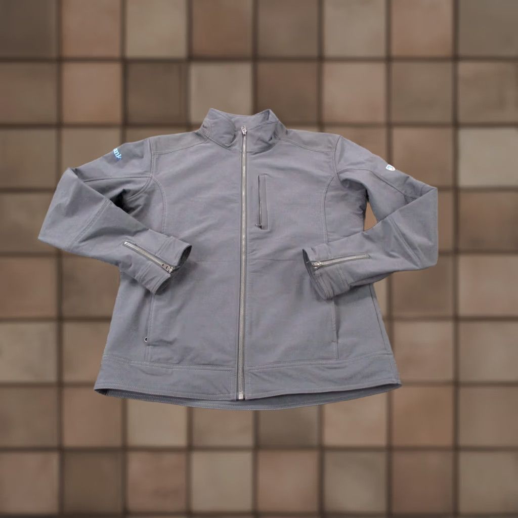 Vintage Kuhl Jacket Mens M Gray Nylon Softshell Hiking Windbreaker Full Zip Outdoor Coat Size US M / EU 48-50 / 2 - 1 Thumbnail