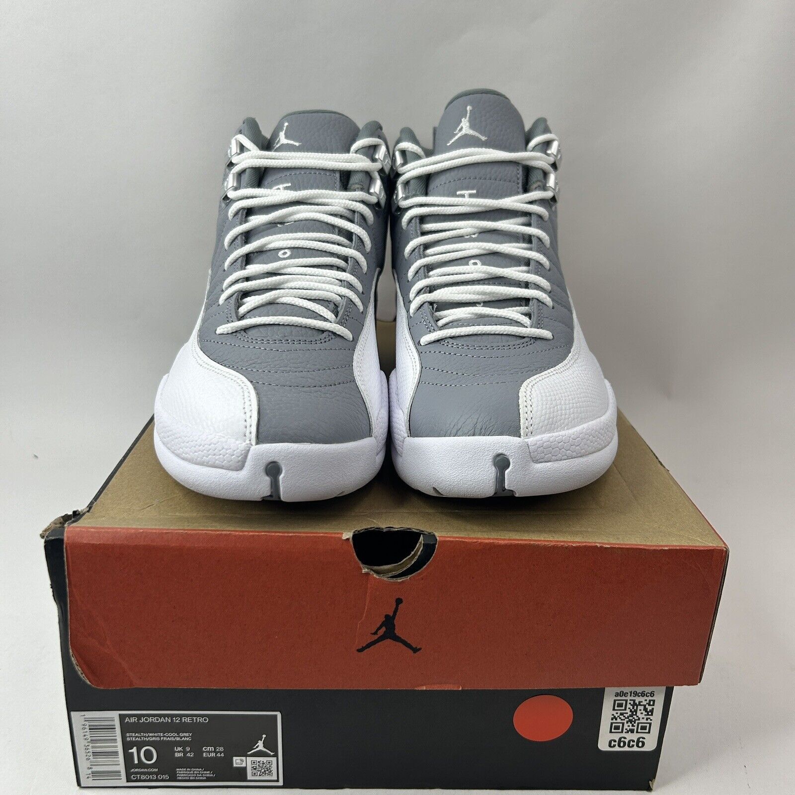 Nike Nike Air Jordan 12 Retro “Stealth” 2024 Size US 10 / EU 43 - 2 Thumbnail