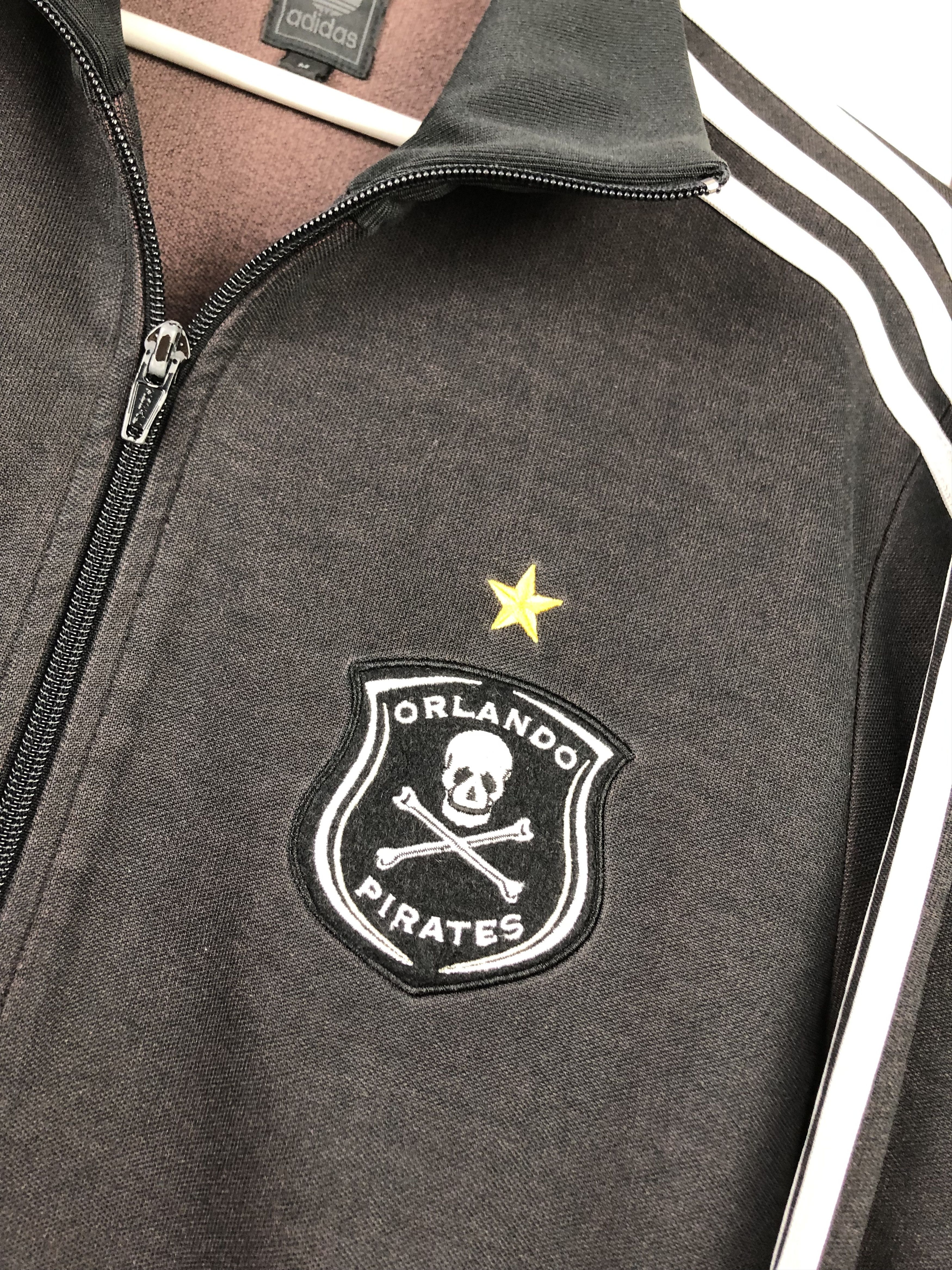 Adidas × Vintage Vintage Adidas Olympics Orlando Pirates Jacket Soccer Track Size US M / EU 48-50 / 2 - 5 Thumbnail