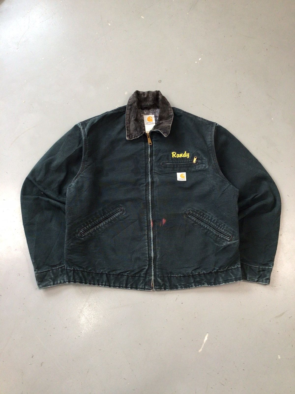 Carhartt × Vintage Vintage Carhartt j01blk Detroit blanket line jacket Size US M / EU 48-50 / 2 - 1 Thumbnail