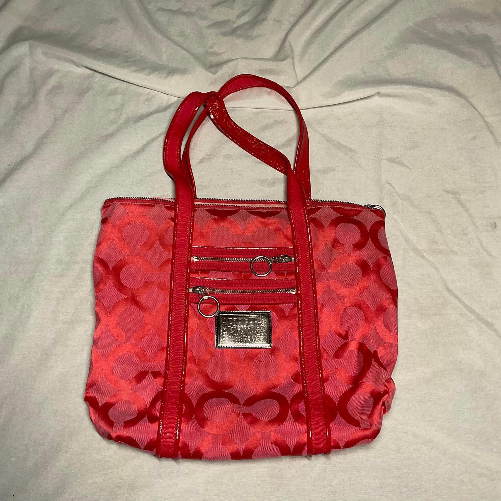 Coach Pink Poppy coach bag Size ONE SIZE - 1 Thumbnail