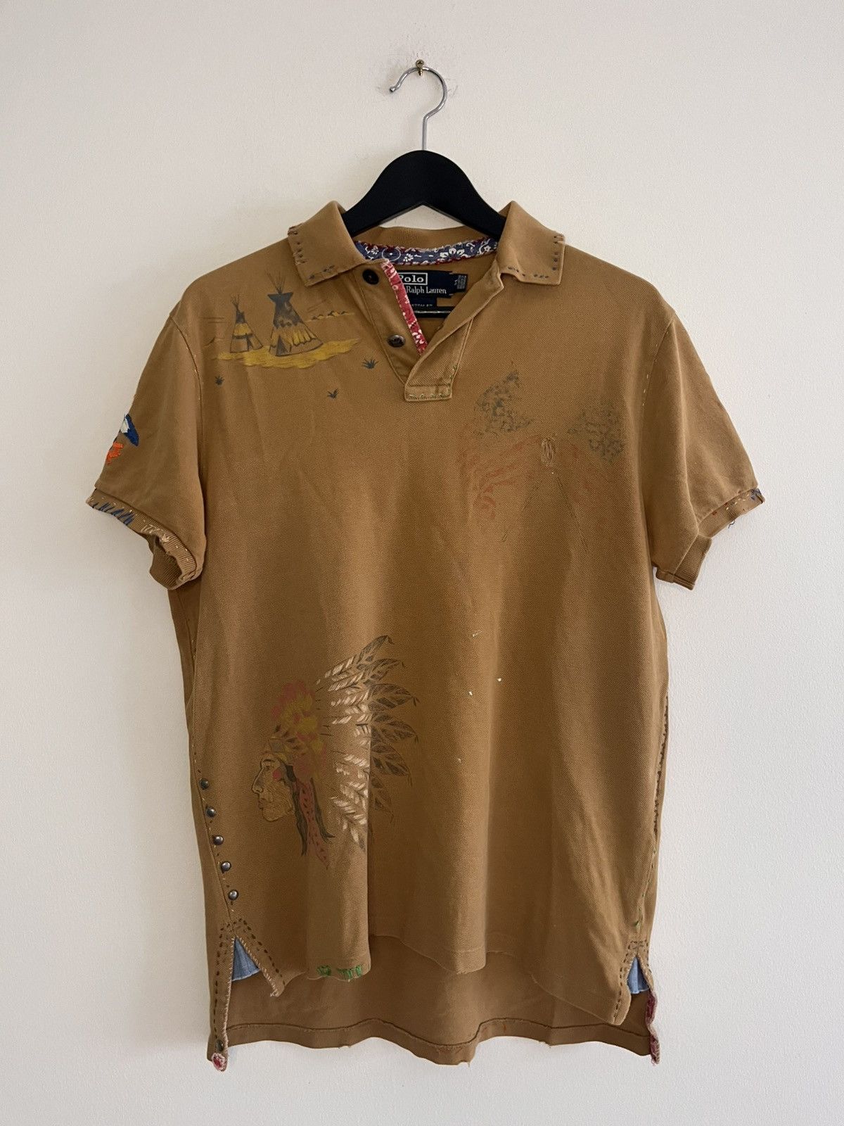 Polo Ralph Lauren 90s Ralph Lauren - Western Polo Size US M / EU 48-50 / 2 - 1 Thumbnail
