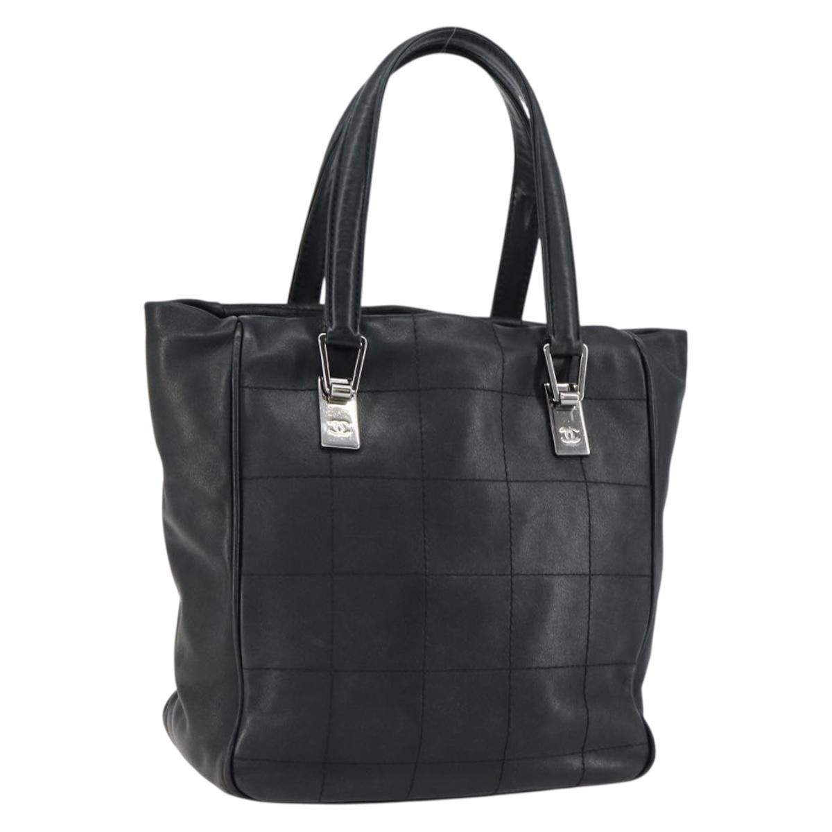 Chanel Chanel Square Stitch Tote Quilted Leather Size ONE SIZE - 1 Thumbnail
