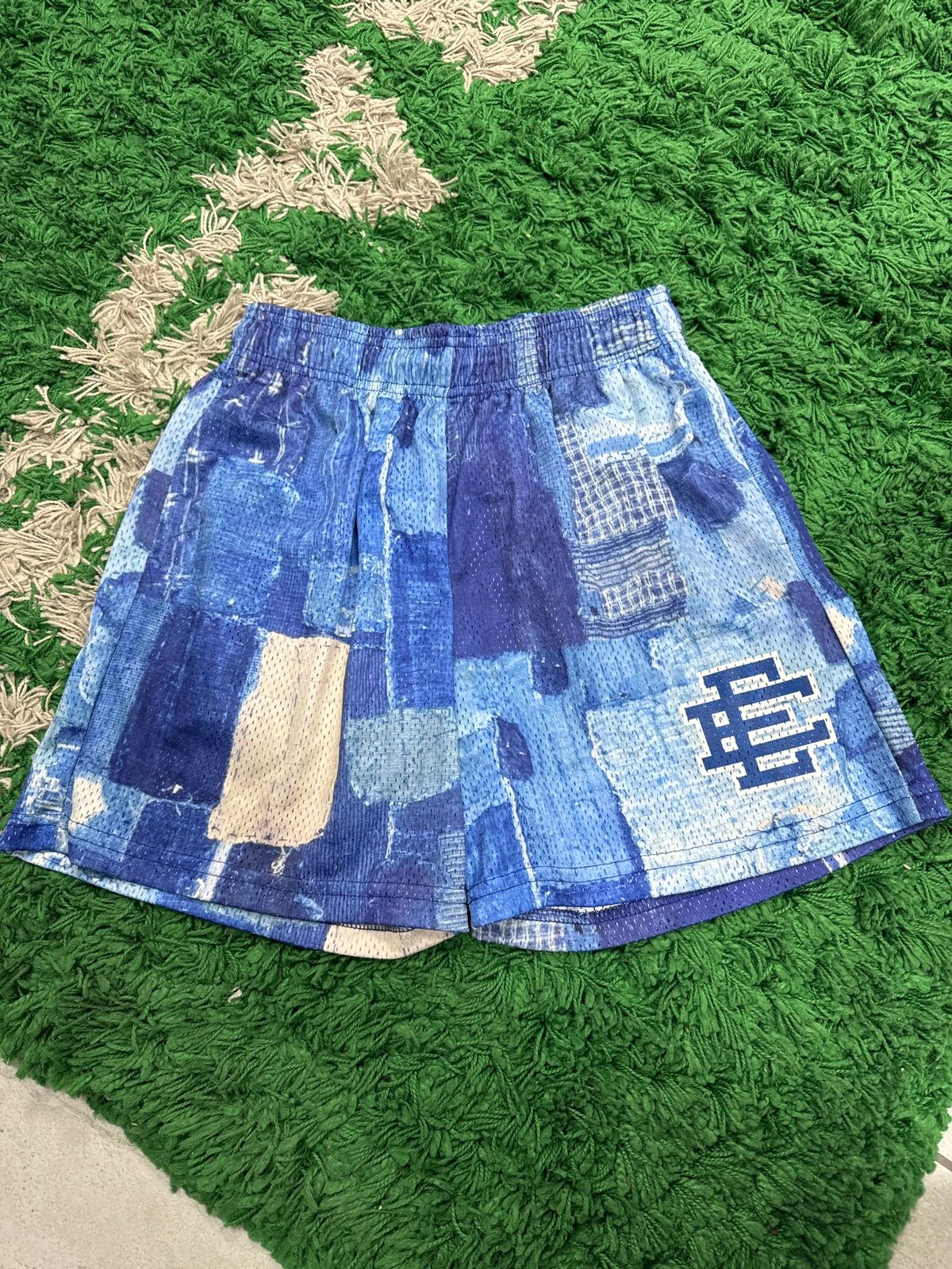 Pre-owned Eric Emanuel Shorts In Blue