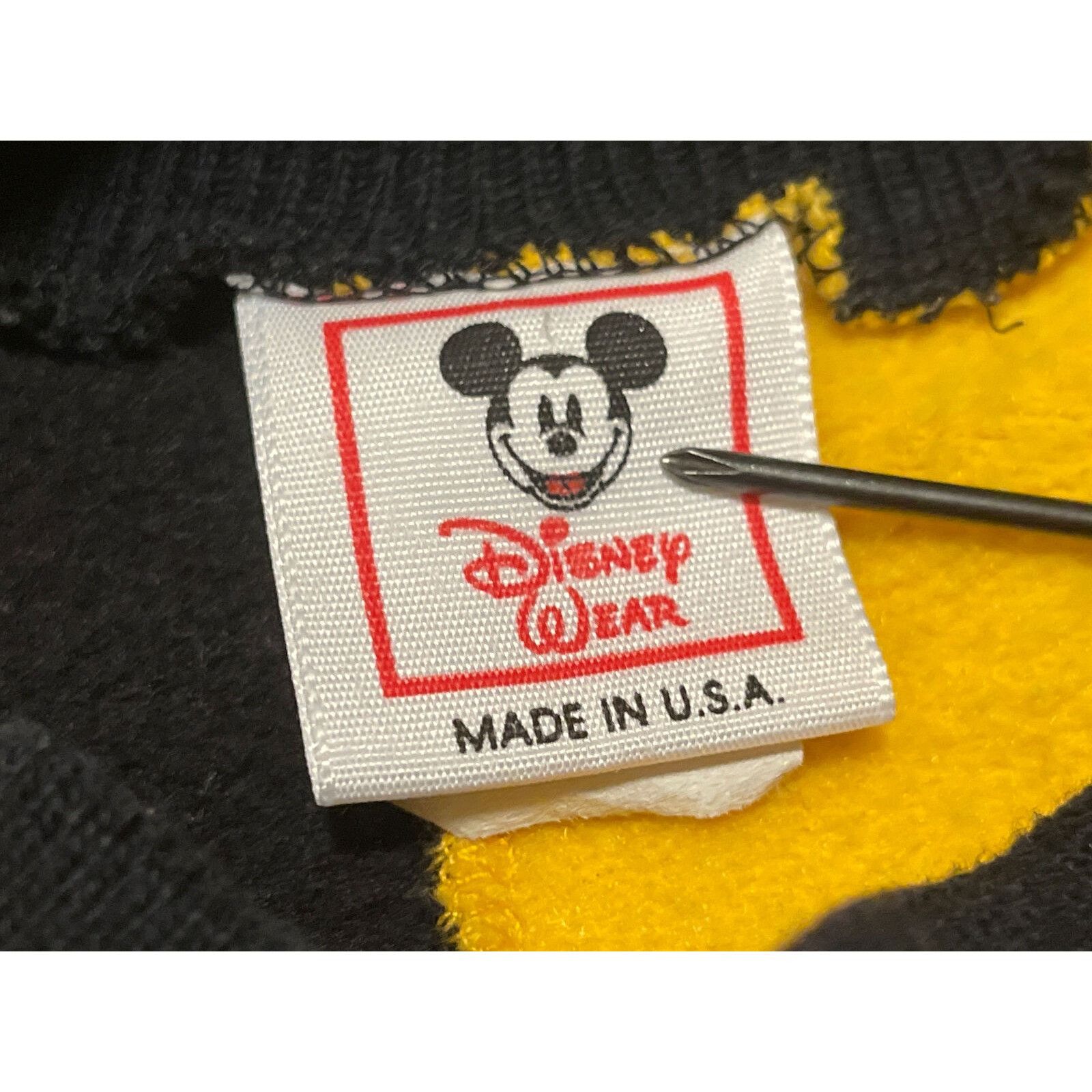 Disney Vintage 80s XL Disney World Donald Duck Mickey Mouse Crewnec Size US XL / EU 56 / 4 - 3 Thumbnail