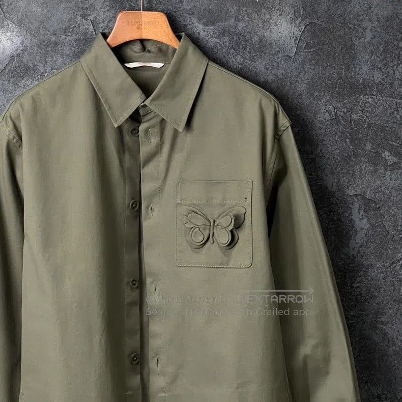 Valentino Valentino Olive green cotton jacket Size US M / EU 48-50 / 2 - 3 Thumbnail