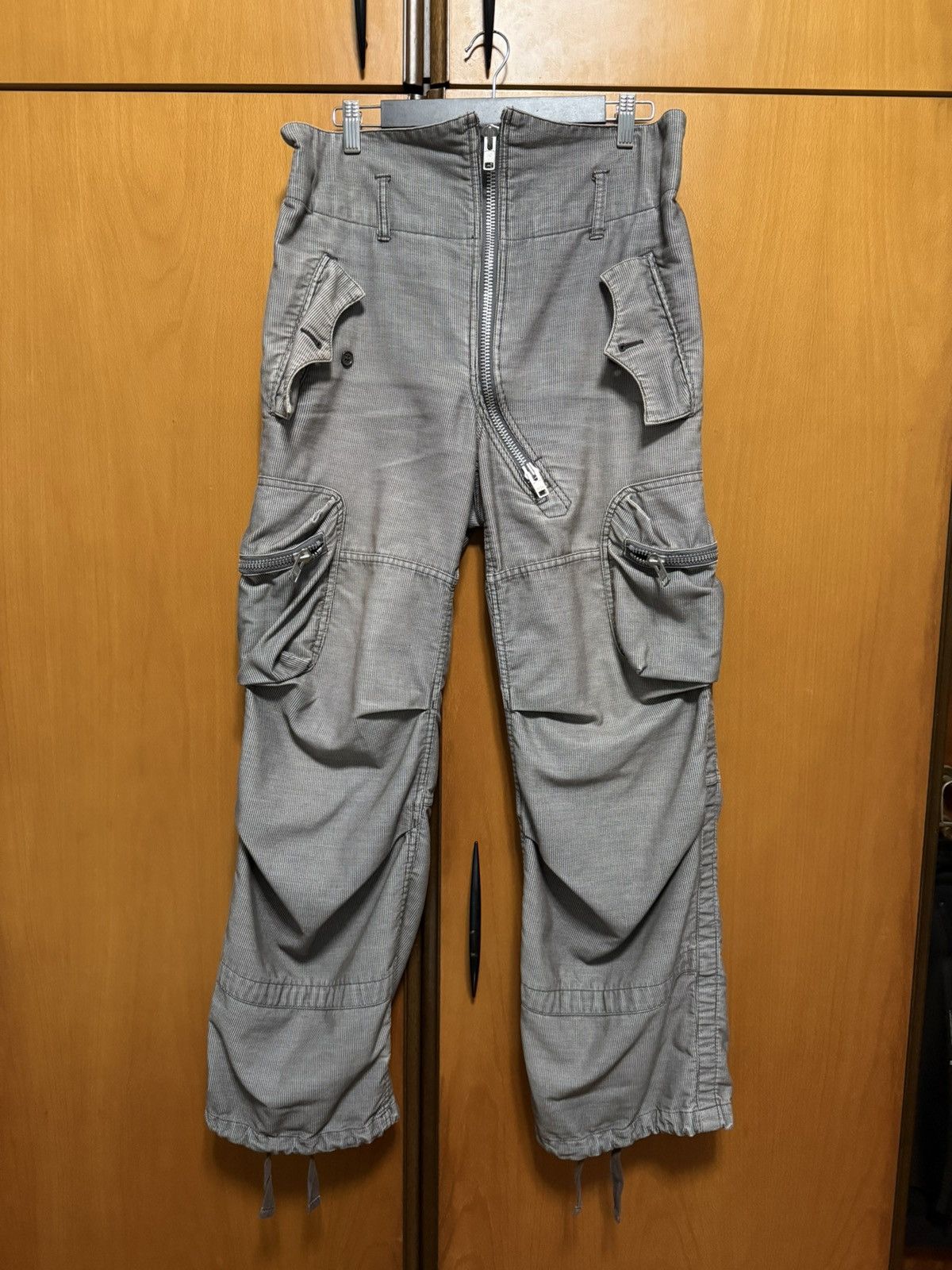CABANE de ZUCCa Cabane De Zucca SS2000 Articulated Cargo Pants Size US 32 / EU 48 - 1 Thumbnail