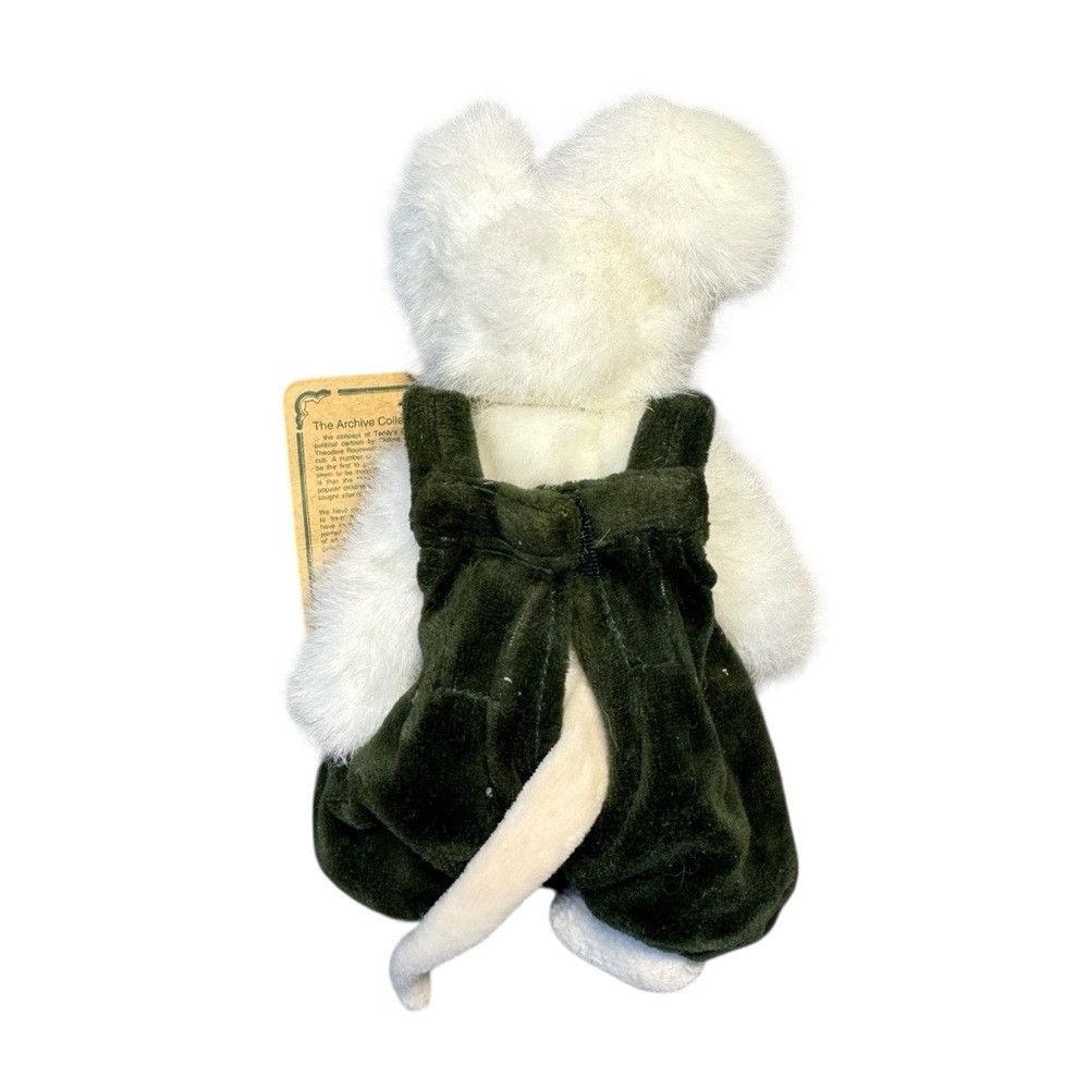 Other NWT New Vintage 1990 Boyds Bears Colby S. Mouski Mouse Size ONE SIZE - 9 Thumbnail