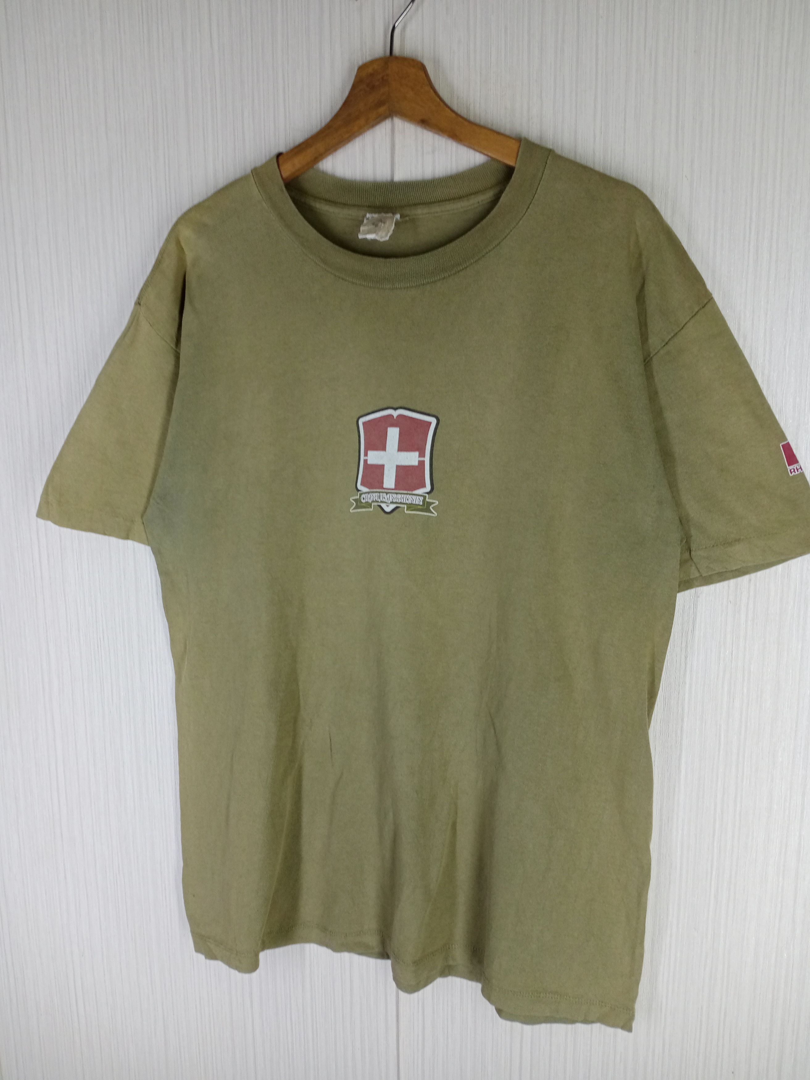 Shorty's Skateboards Rare Vintage Chany Jeanquenin Skateboards Tshirt Size US L / EU 52-54 / 3 - 4 Thumbnail