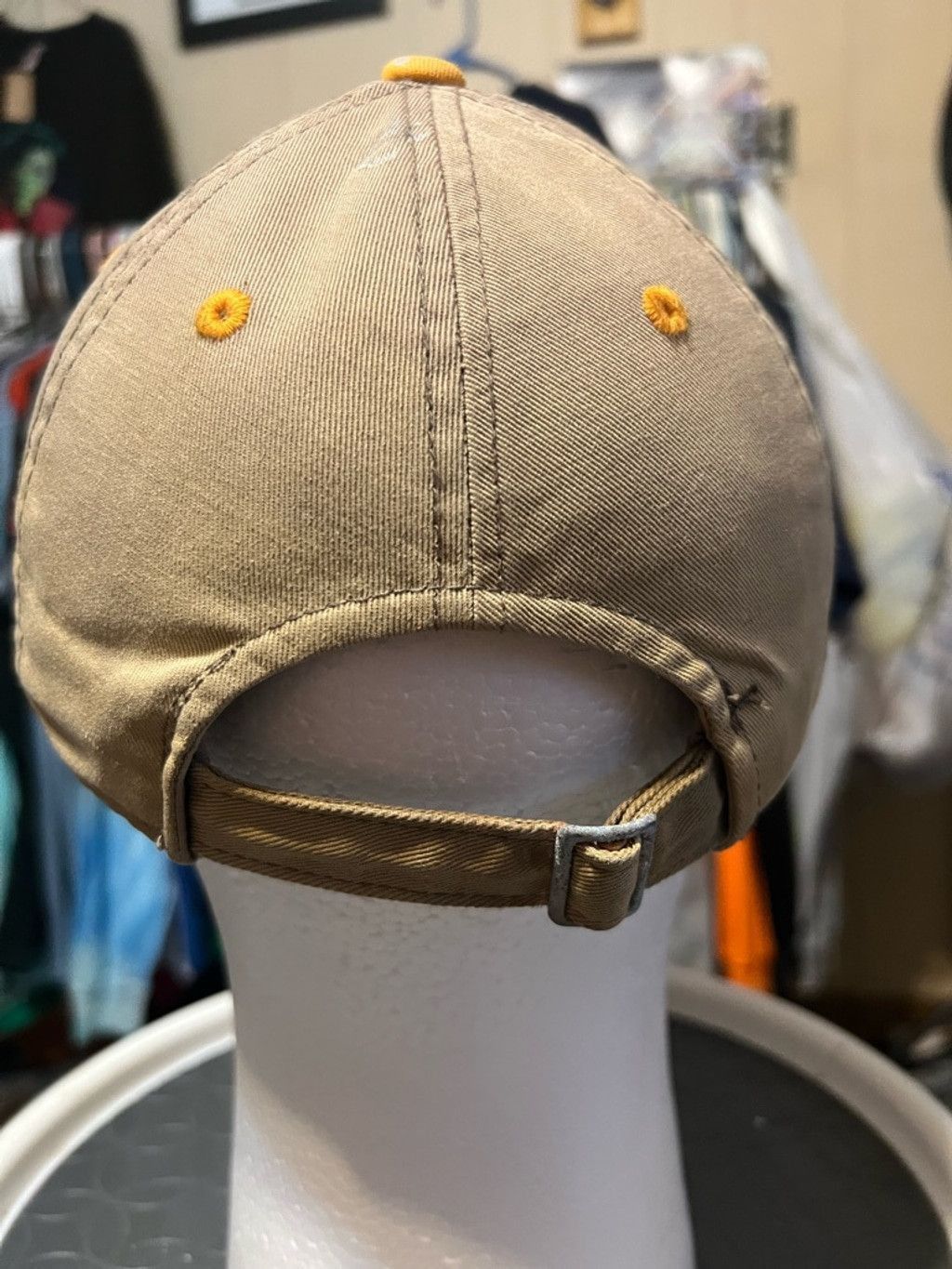 Top Of The World Unisex Top of the World Hat One Size Khaki/Orange Size ONE SIZE - 5 Thumbnail