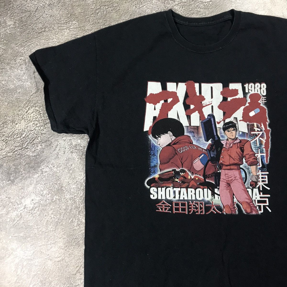 Vintage Vintage Y2K Akira Graphic Tee Streetwear Skate Tapered XL Size US XL / EU 56 / 4 - 3 Thumbnail