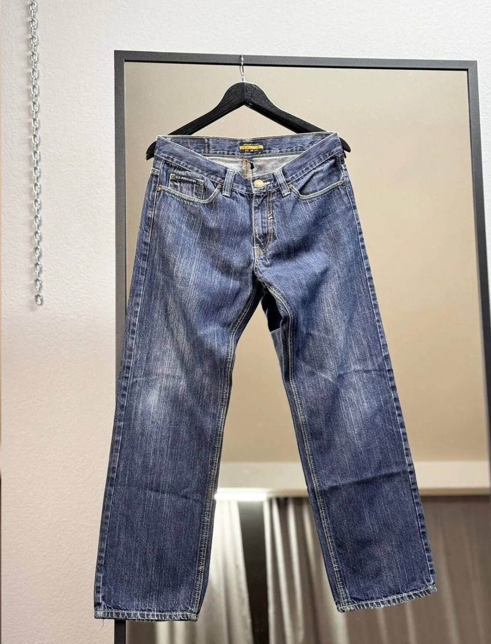 Polo Ralph Lauren × U.S. Polo Assn. × Vintage Polo Ralph Lauren Denim Jeans Pants Baggy Vintage Size US 32 / EU 48 - 4 Thumbnail