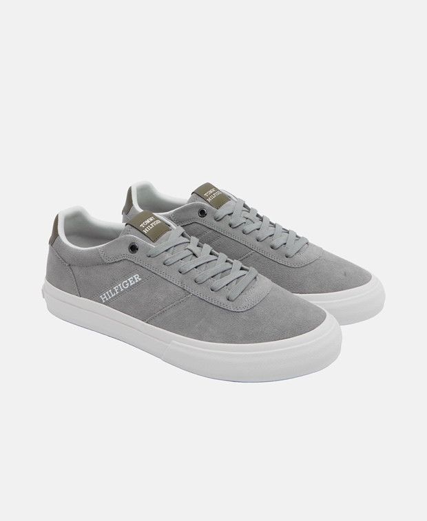 Tommy Hilfiger TH HI VULC LOW STREET SUEDE Sneakers Size US 7 / EU 40 - 1 Thumbnail