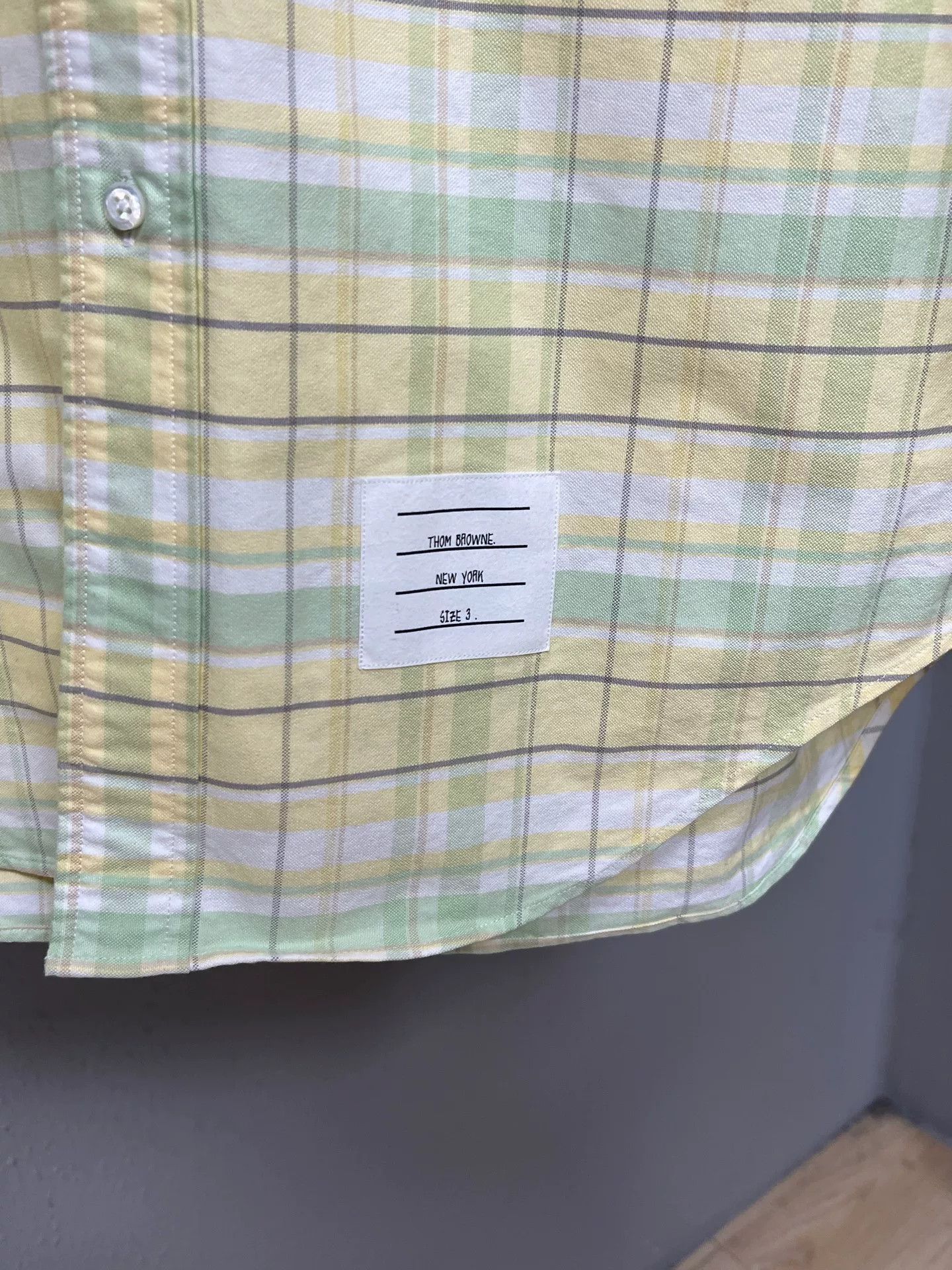 Thom Browne thom browne checkered button-up shirt size 3 Size US L / EU 52-54 / 3 - 3 Thumbnail