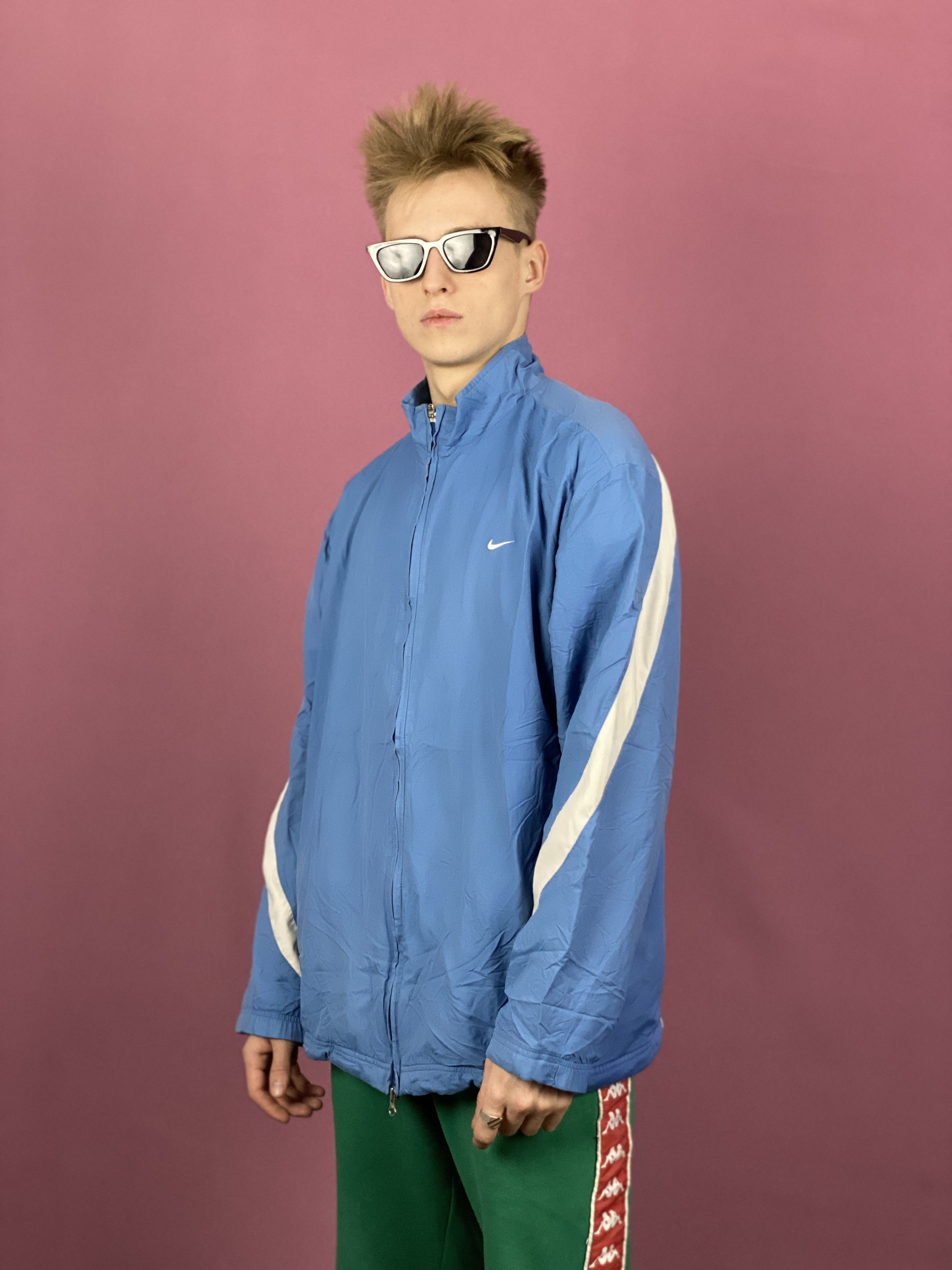 Nike × Vintage Nike Vintage Men's Windbreaker Jacket - XL Size US XL / EU 56 / 4 - 2 Thumbnail