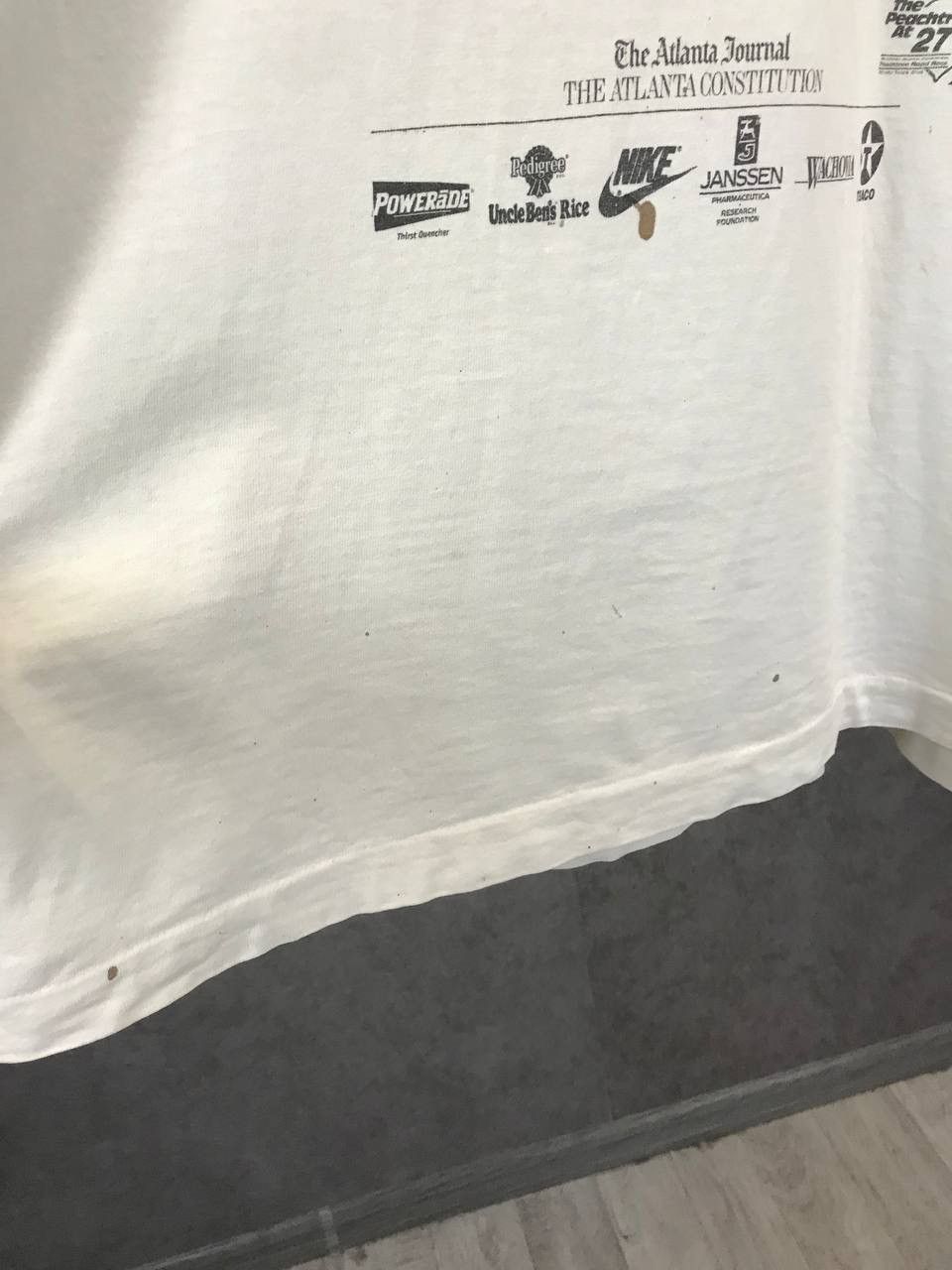 Vintage Peachtree 1996 vintage tee Size US XL / EU 56 / 4 - 7 Thumbnail